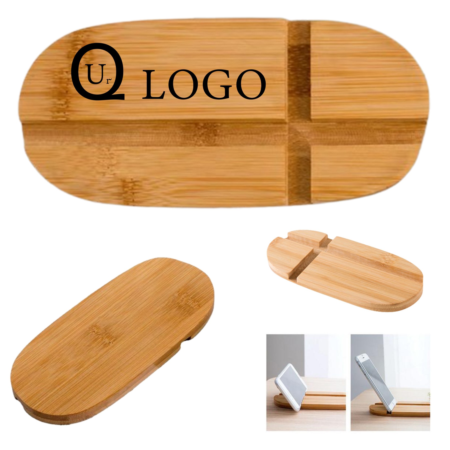 Bamboo Mobile Phone Stand