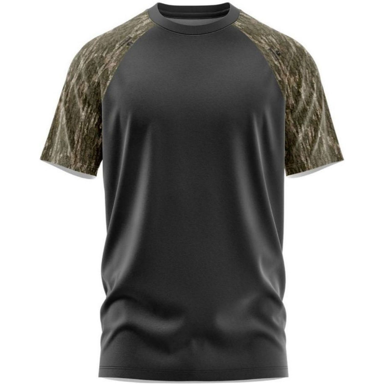 Mossy Oak® Men's Raglan 4.4 oz. Polyester Interlock T-Shirt 4
