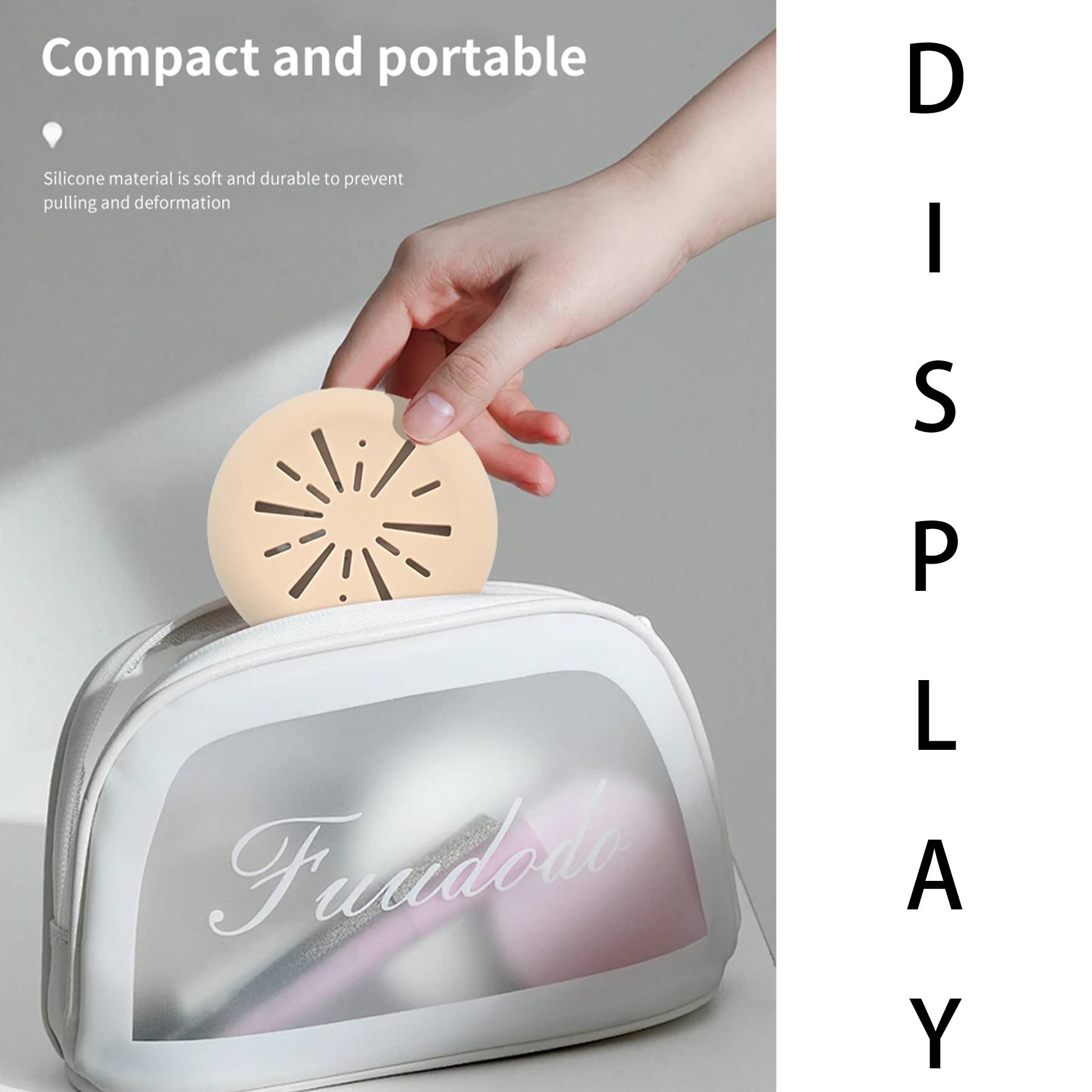 Silicone Dustproof and breathable puff storage box 4