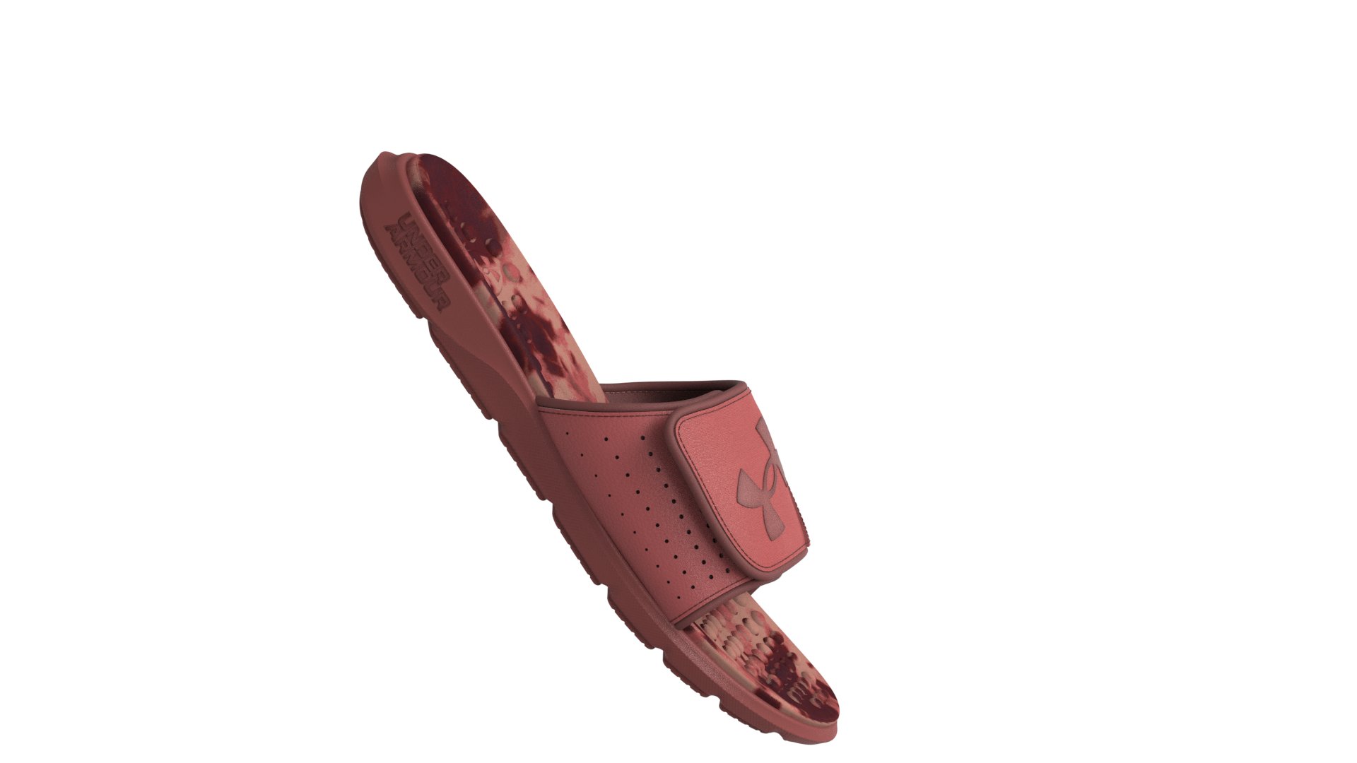 UA Ignite Pro Graphic Footbed Men's Slides 3