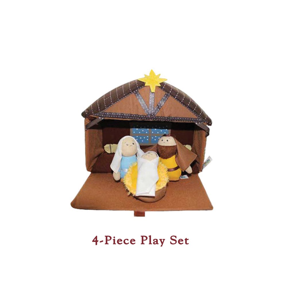 Plush Nativity Sets - 4 Pieces 2