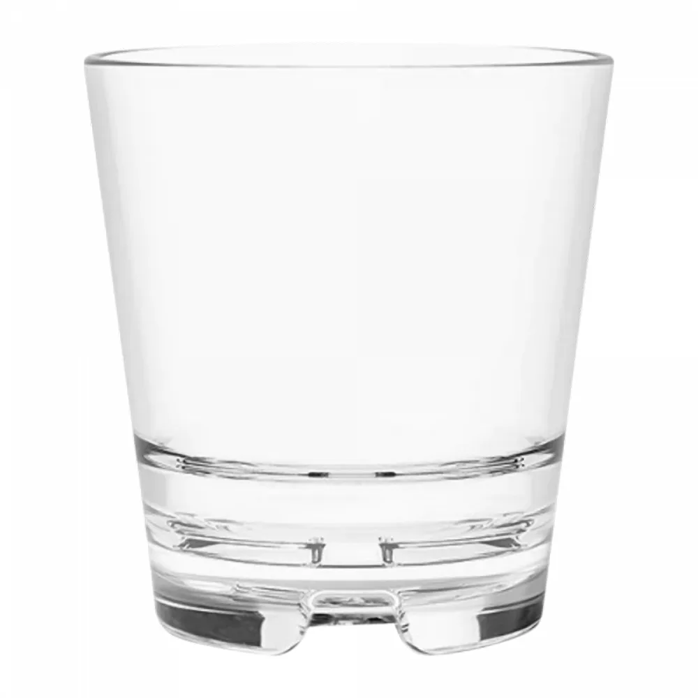 8oz. MS Plastic Stacking Rocks Glass 2
