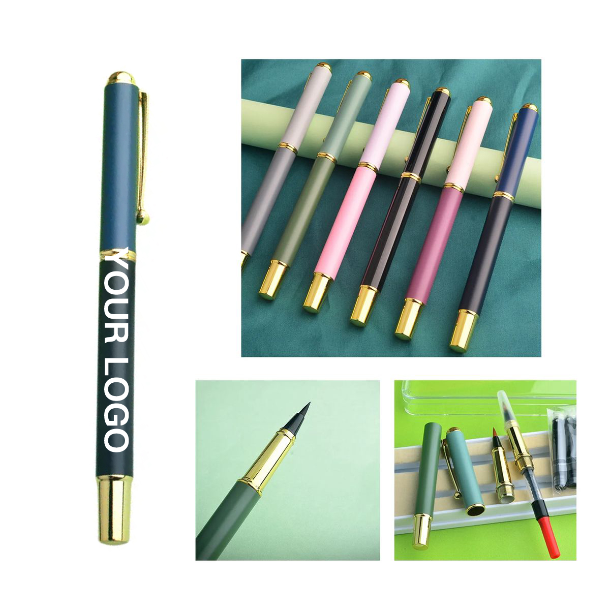Durable 6.2 Inch Fountain Pen with Smooth Ink Flow 1
