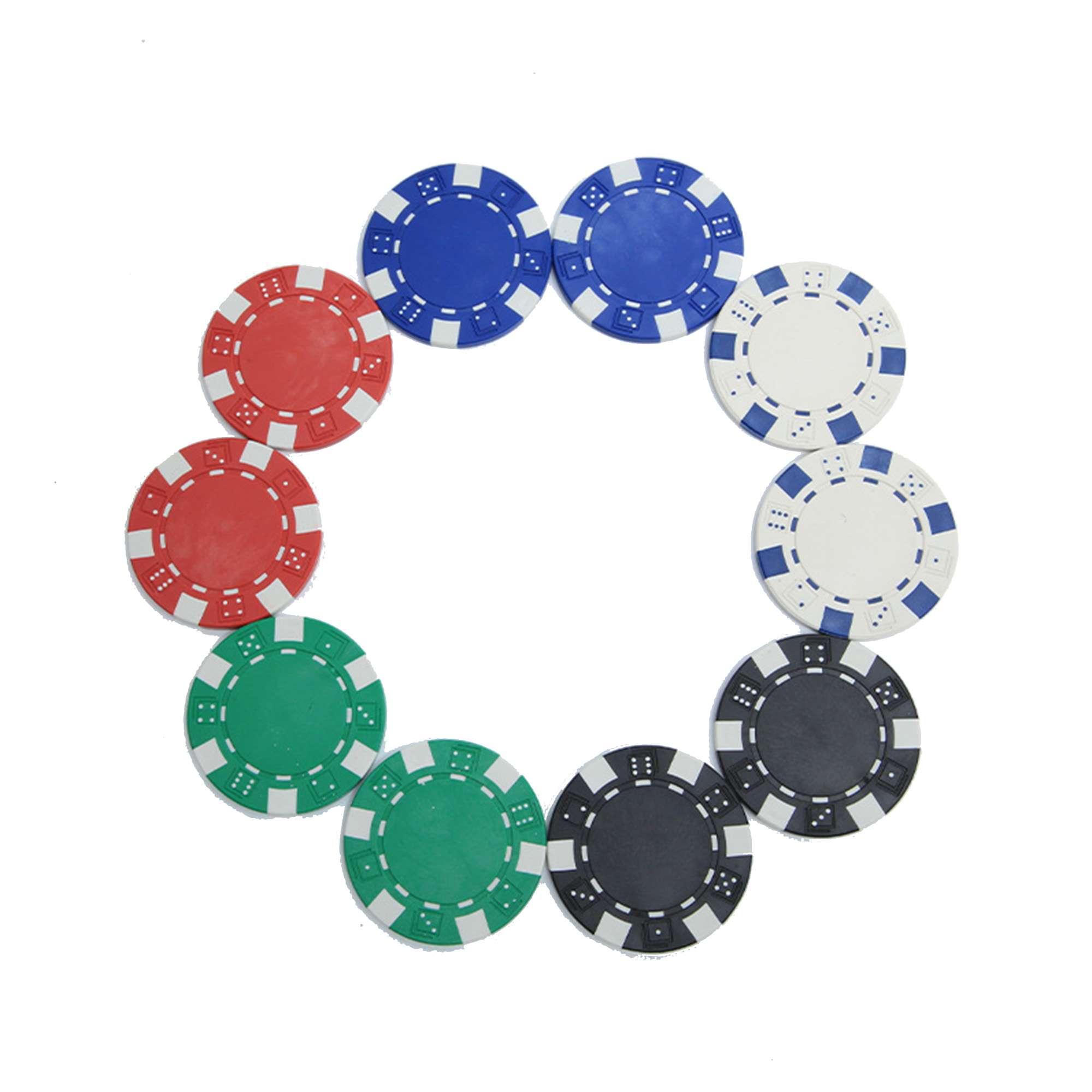 Premium Custom Multi Color Poker Chips 5