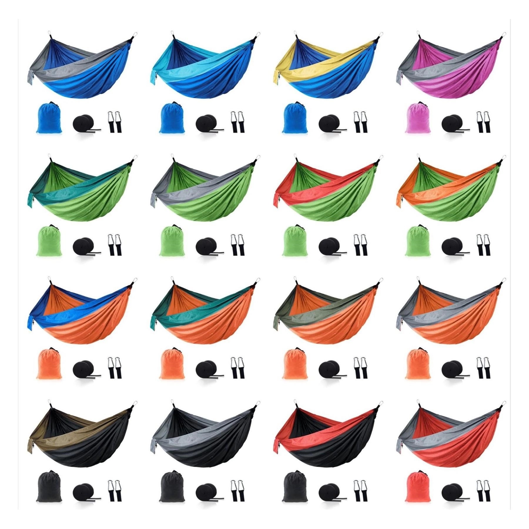 Outdoor Portable Lightweight Nylon Swing Bed Hammock 1