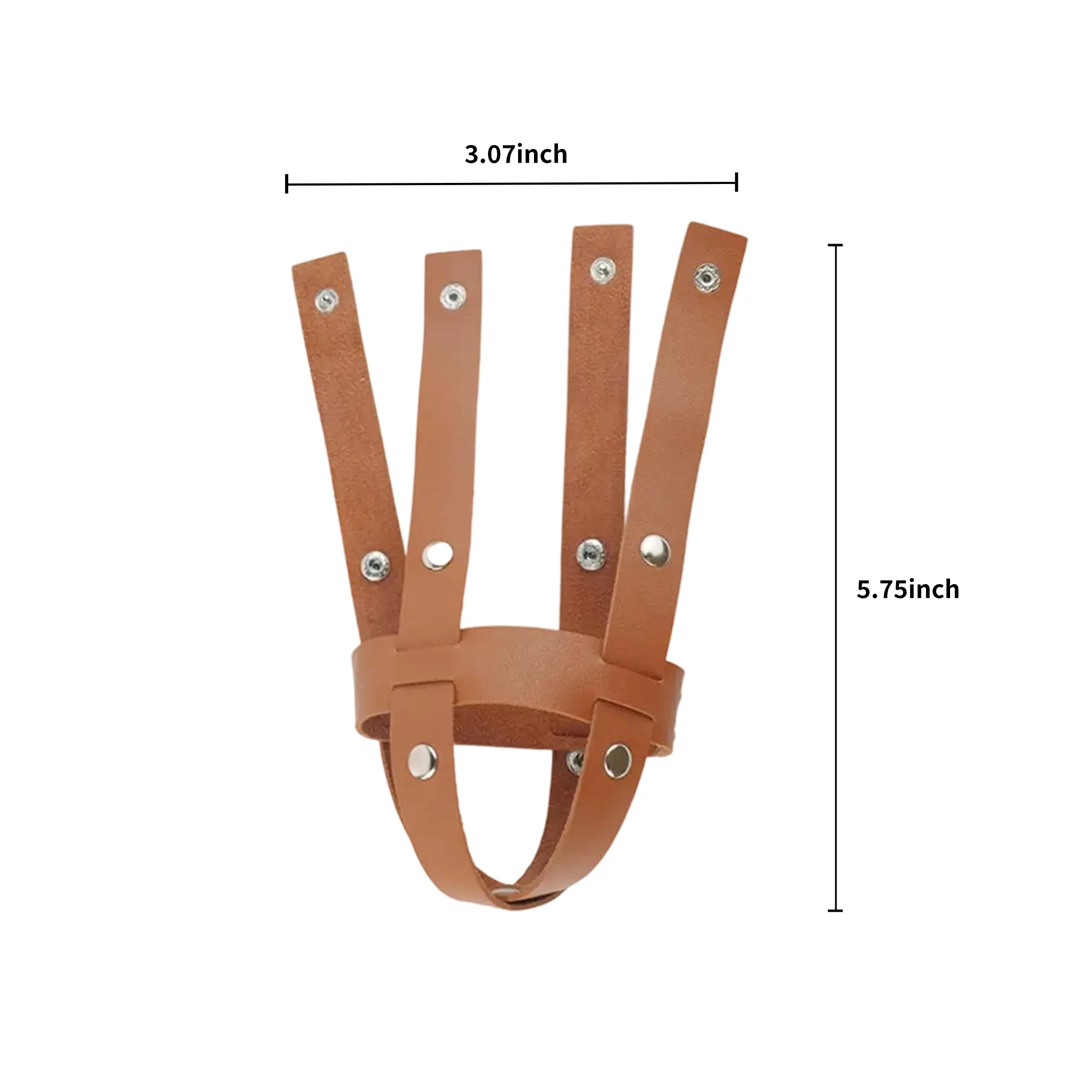 PU Leather Bicycle Water Bottle Holder Anti Shake 4