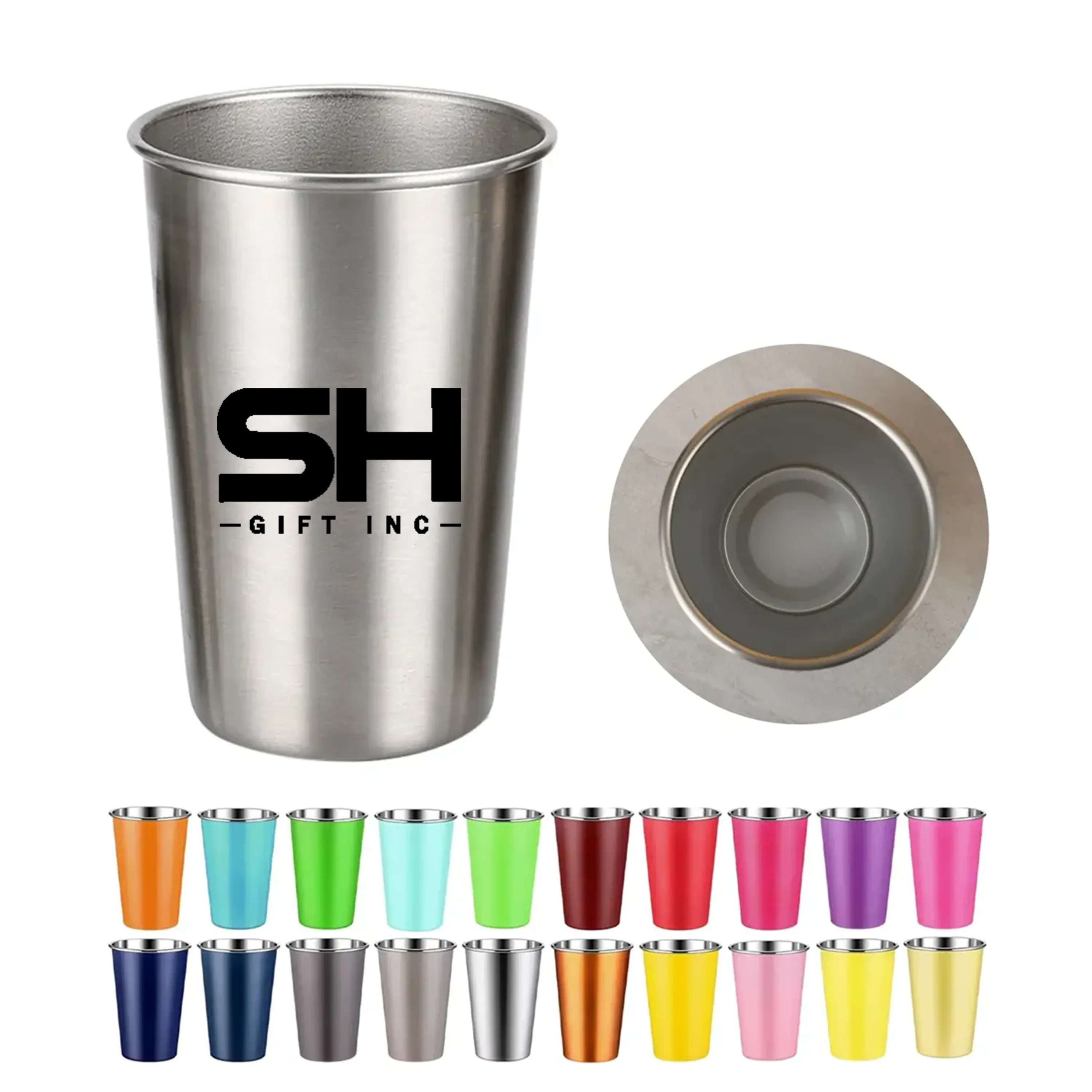 16oz Stainless Steel Pint Cup 5