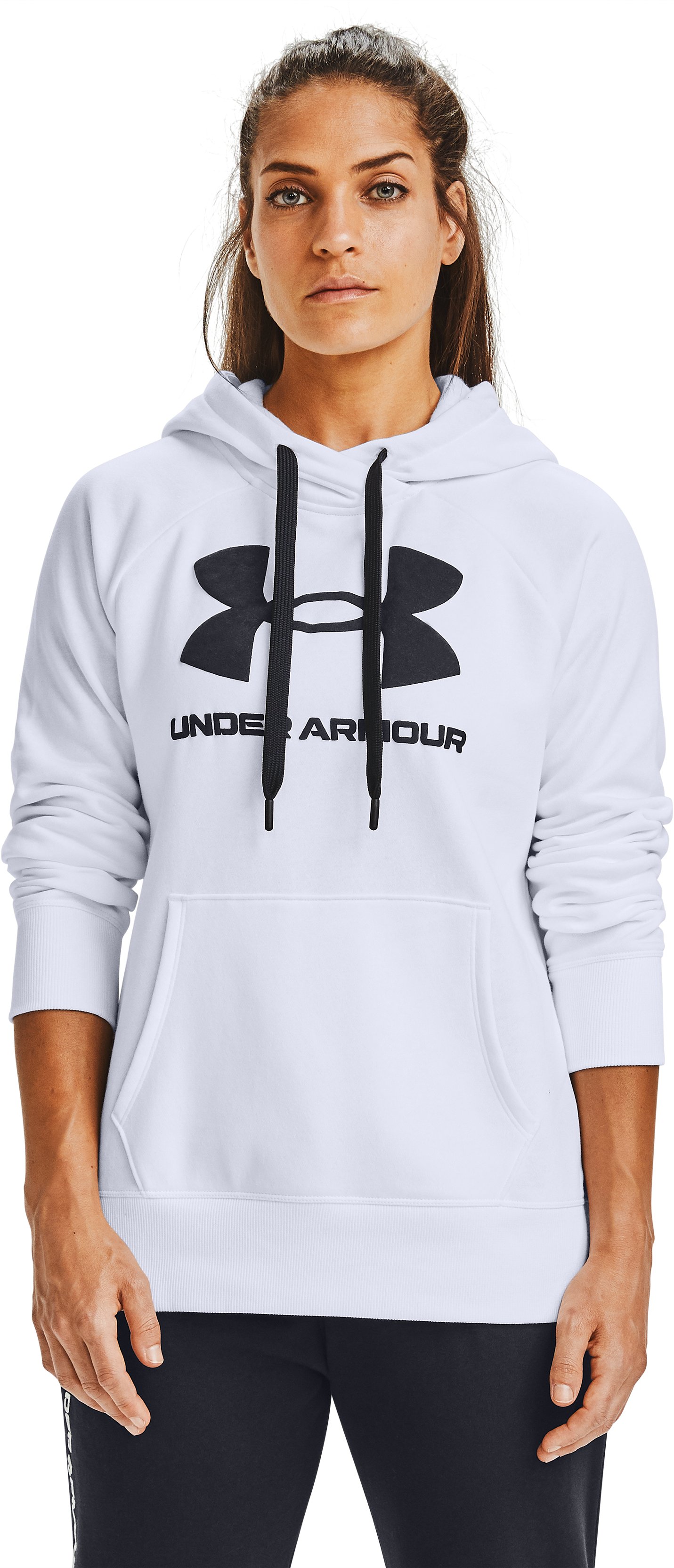 UA Rival Fleece Logo Women's Hoodie 1