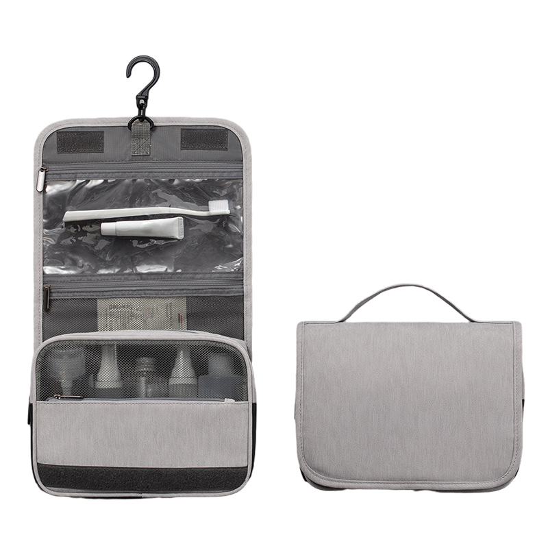 PU Hanging Travel Toiletry Bag & Makeup Cosmetic Organizer 13