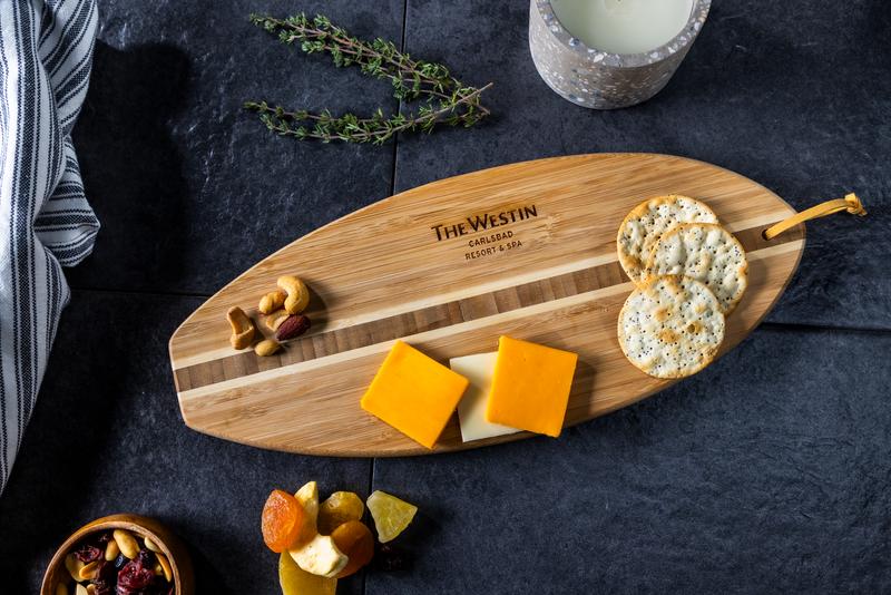 Lil' Surfer Bamboo Cutting Board 70