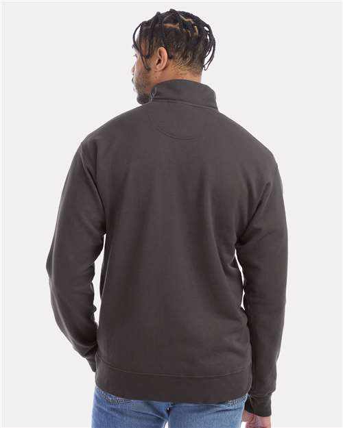 Unisex Garment-Dyed Quarter-Zip Sweatshirt - GDH425 20