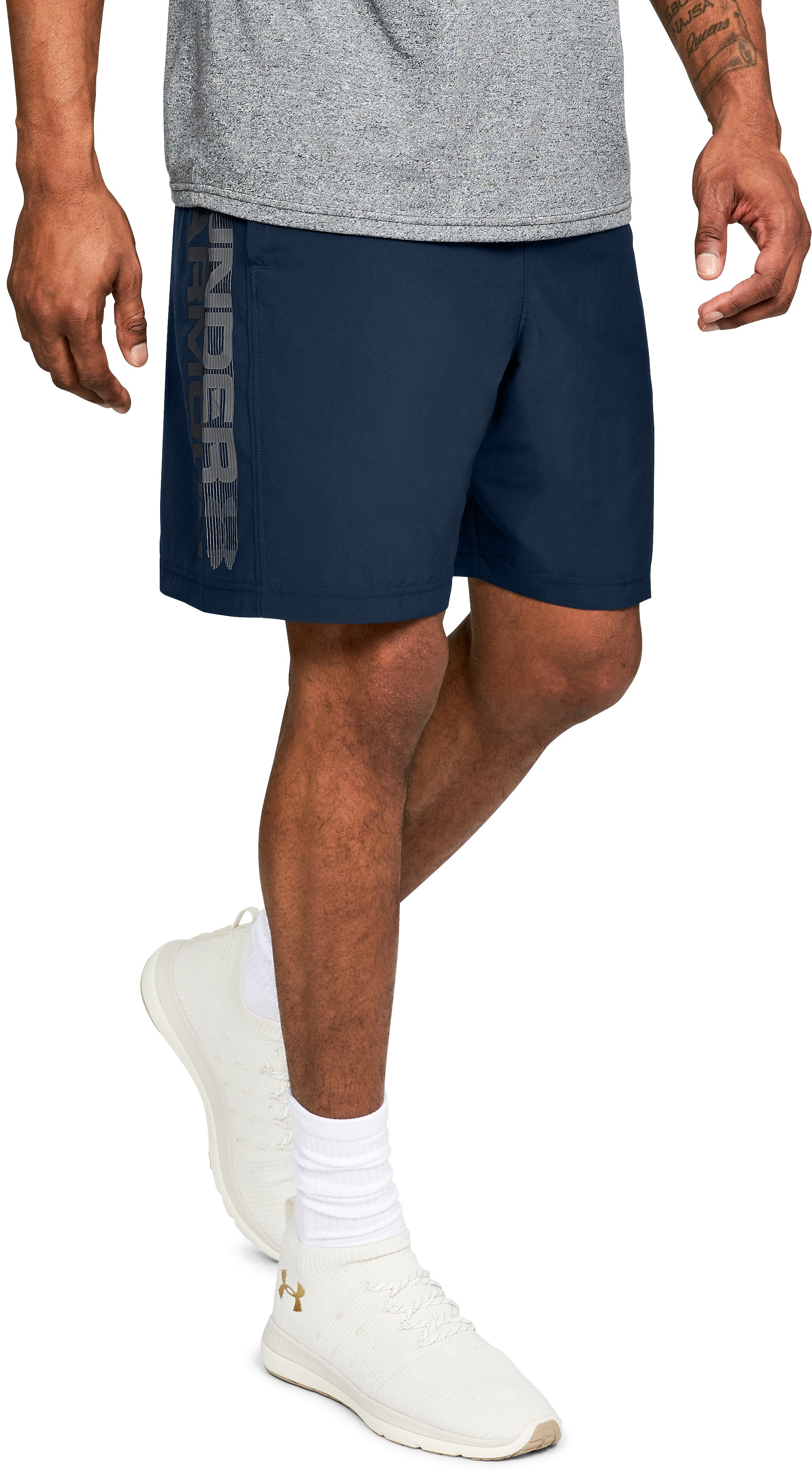 UA Woven Graphic Wordmark Men's Shorts 4