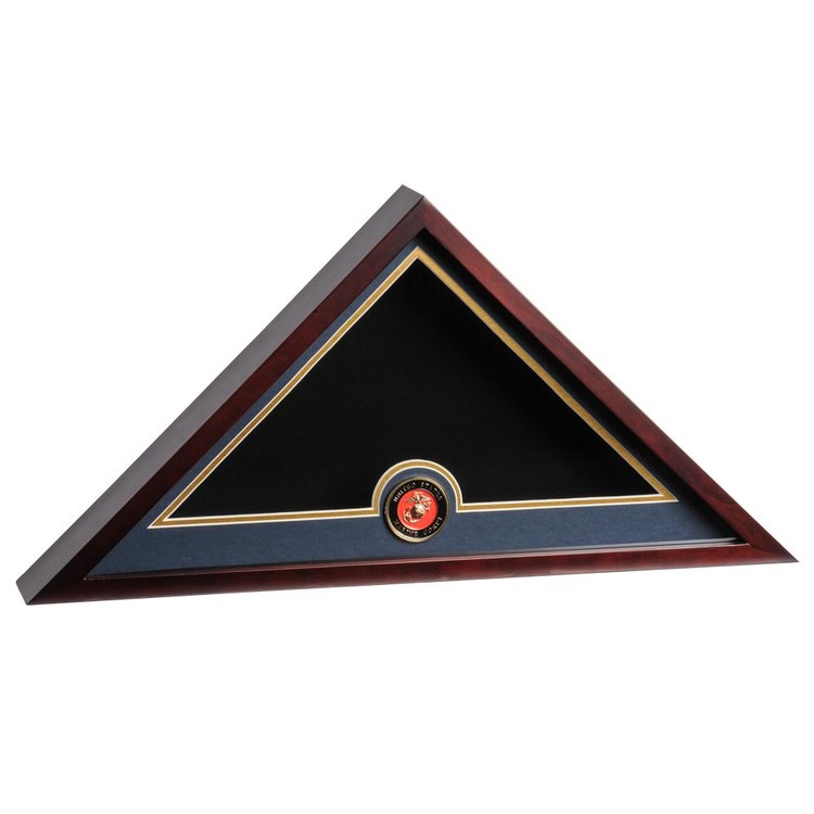 Marine Medallion Flag Display Case 2
