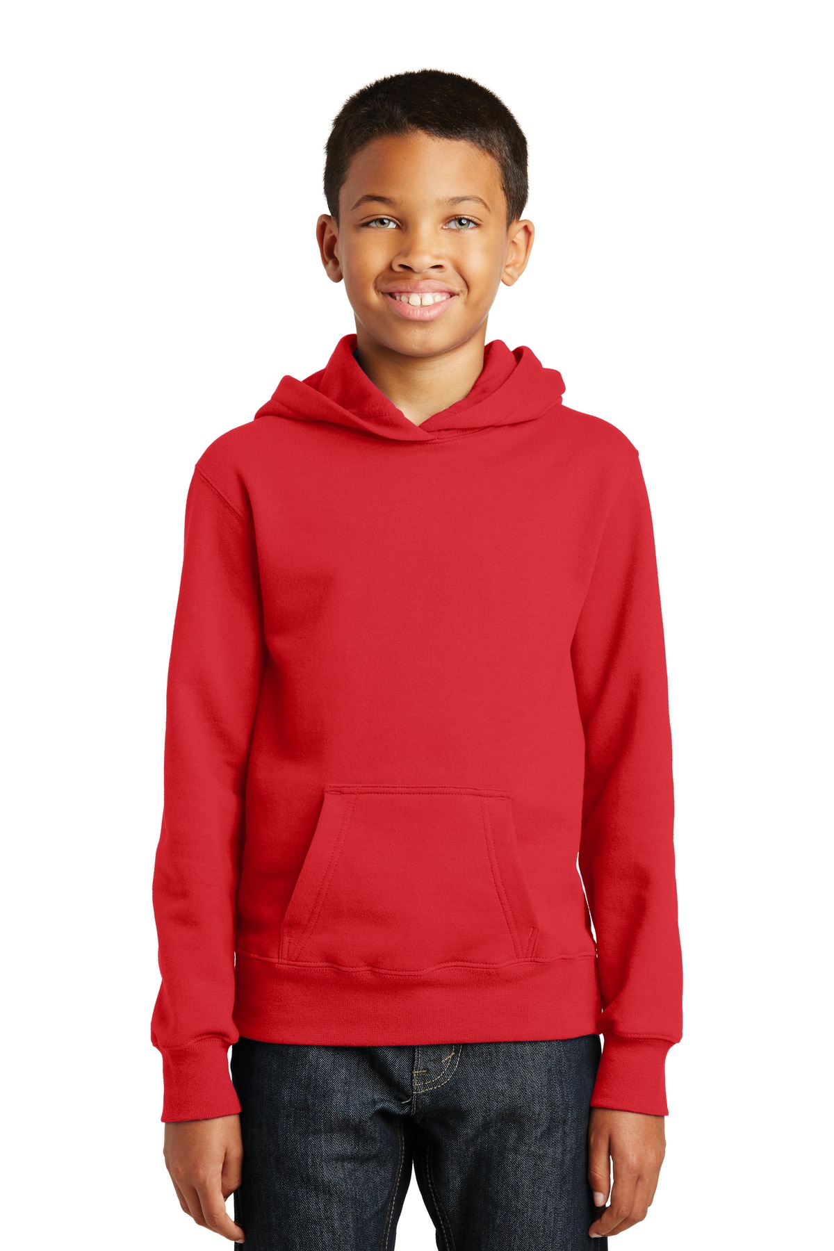 Port & Company® Youth Fan Favorite Fleece Pullover Hooded Sweatshirt 23