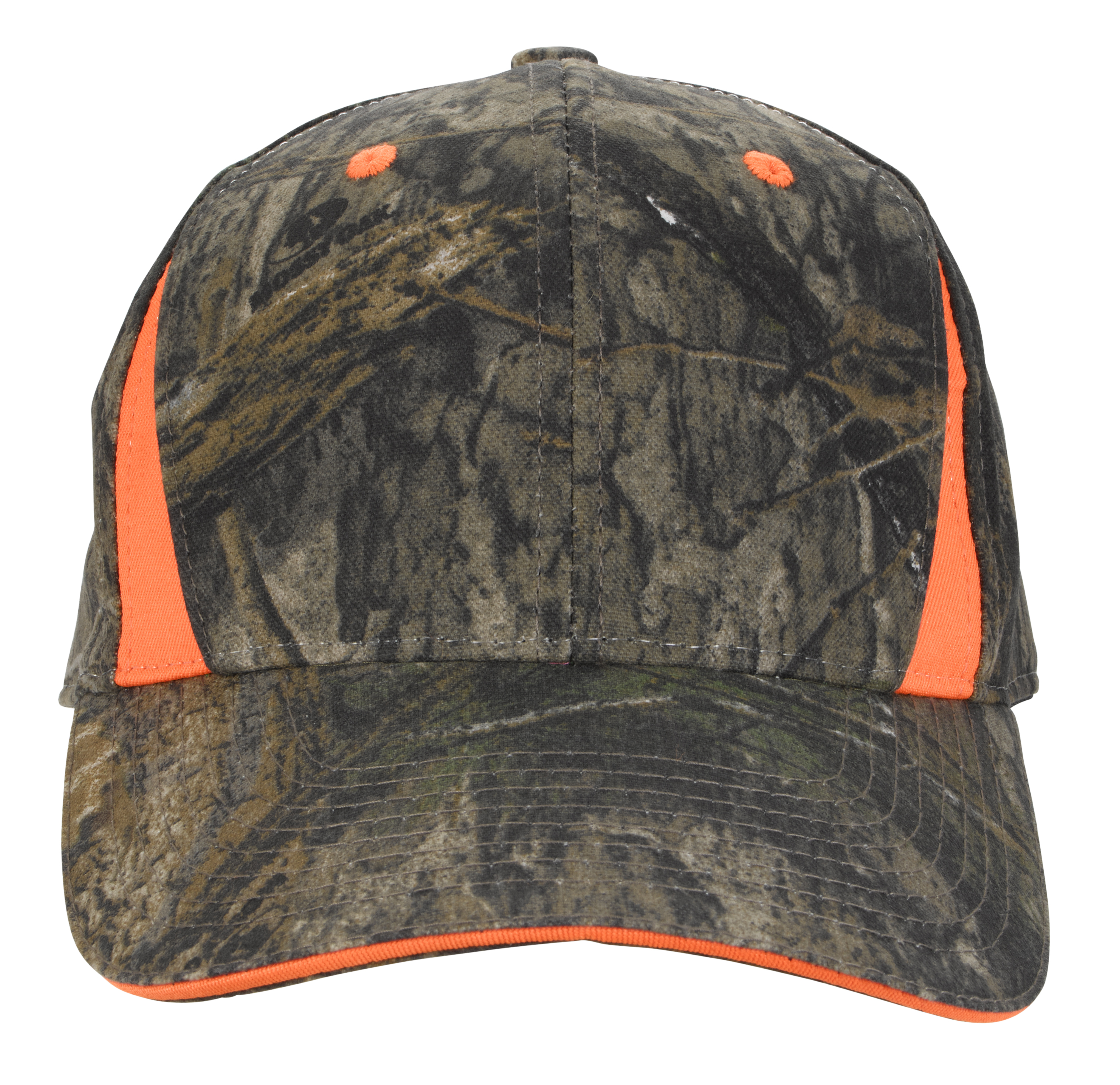 Camo Cap With Blaze Inserts