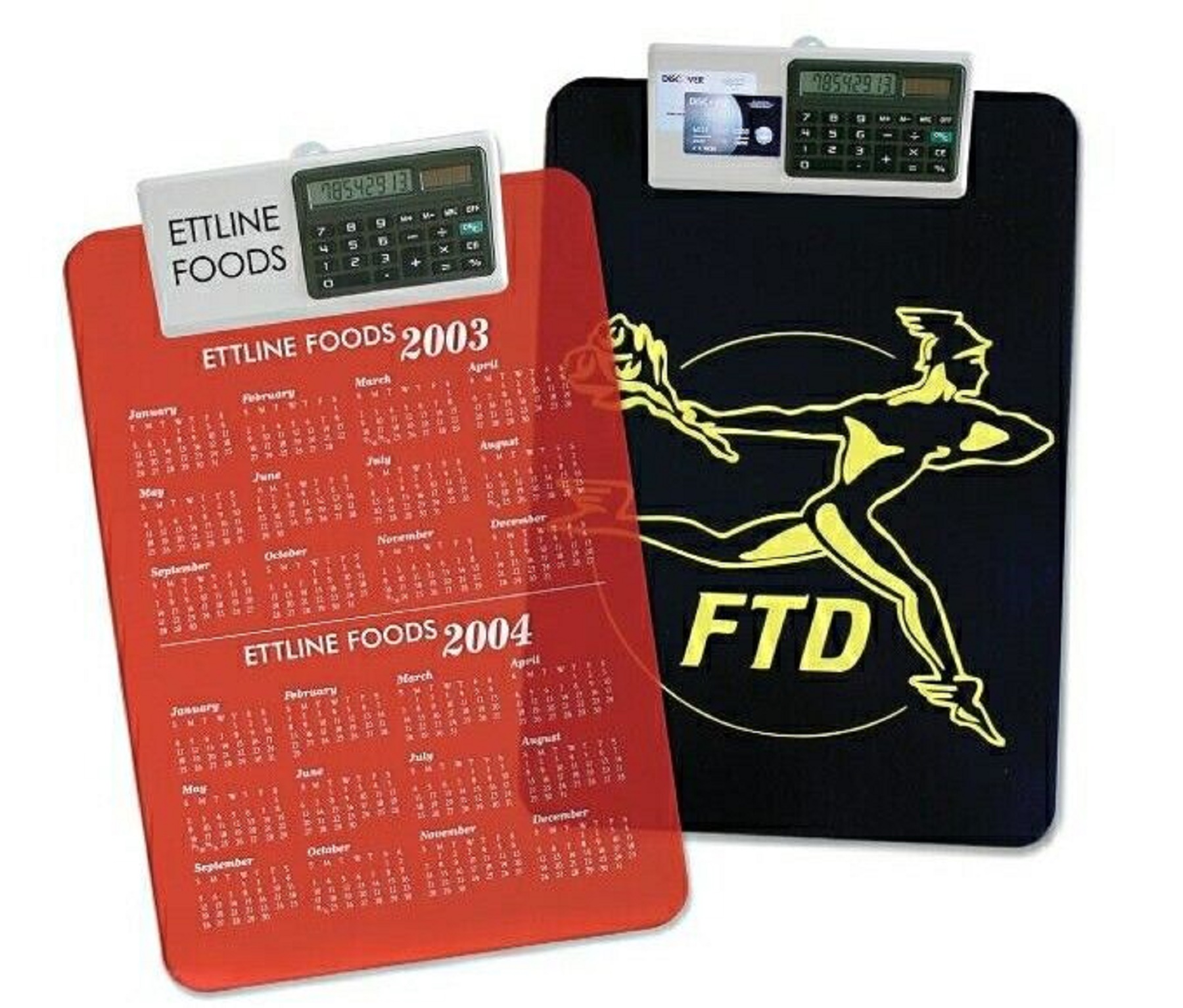 Letter Size Clipboard w/Dual Power Calculator Clip 32