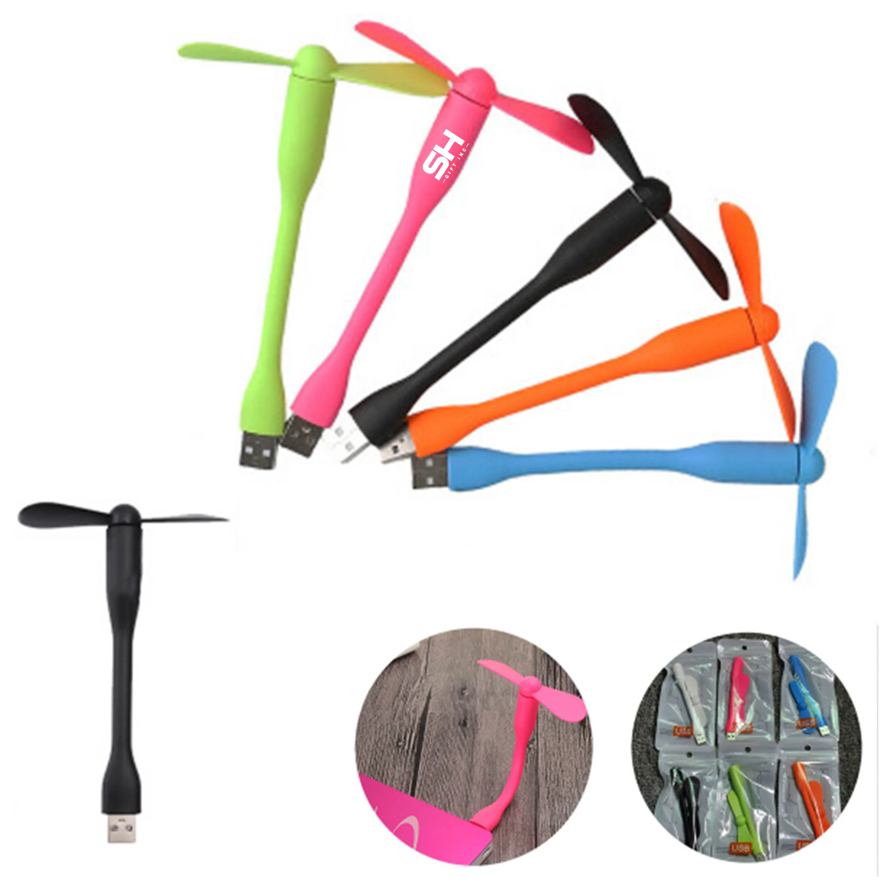 Portable Mini USB Flexible Fan 4