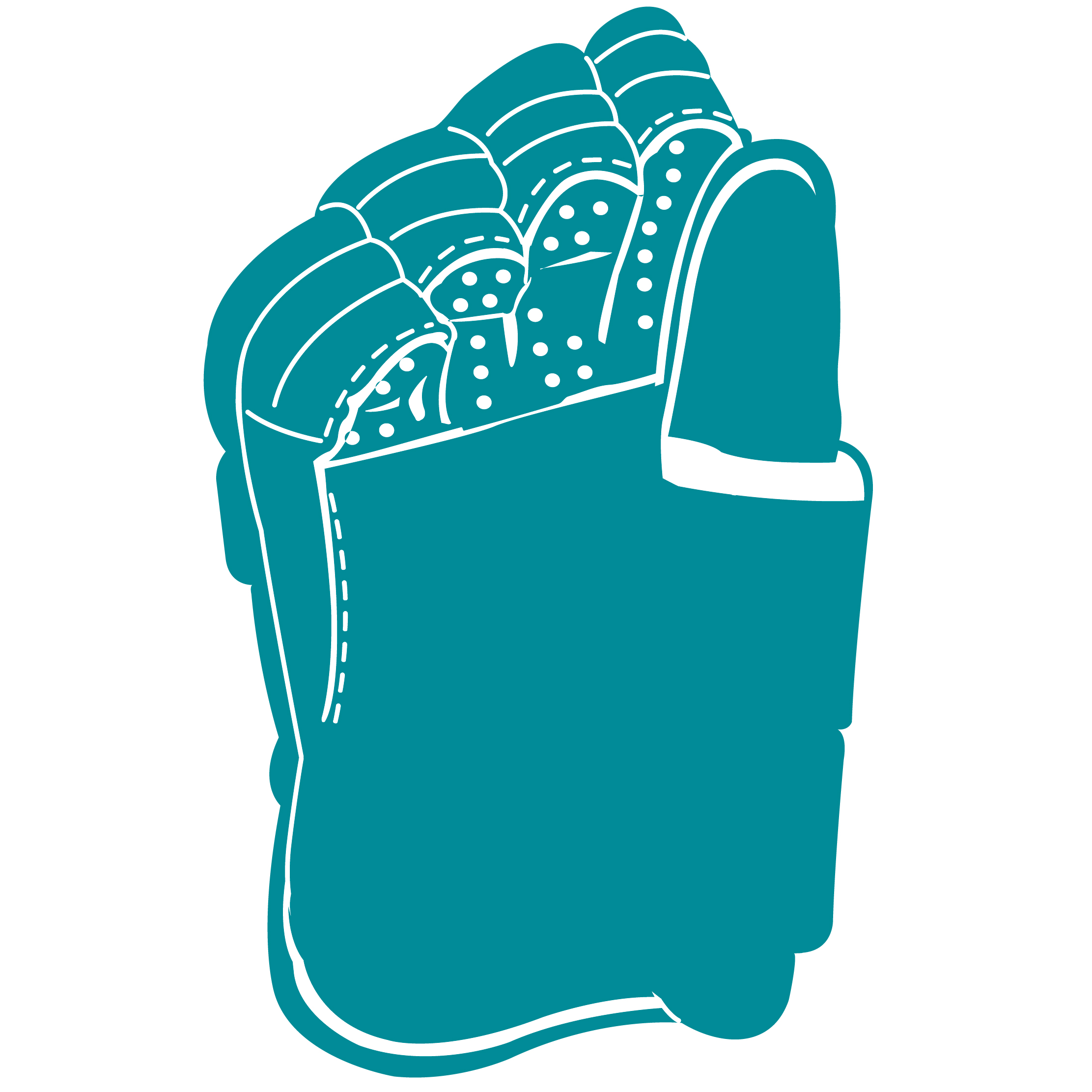 Foam Hockey Glove Hand 2