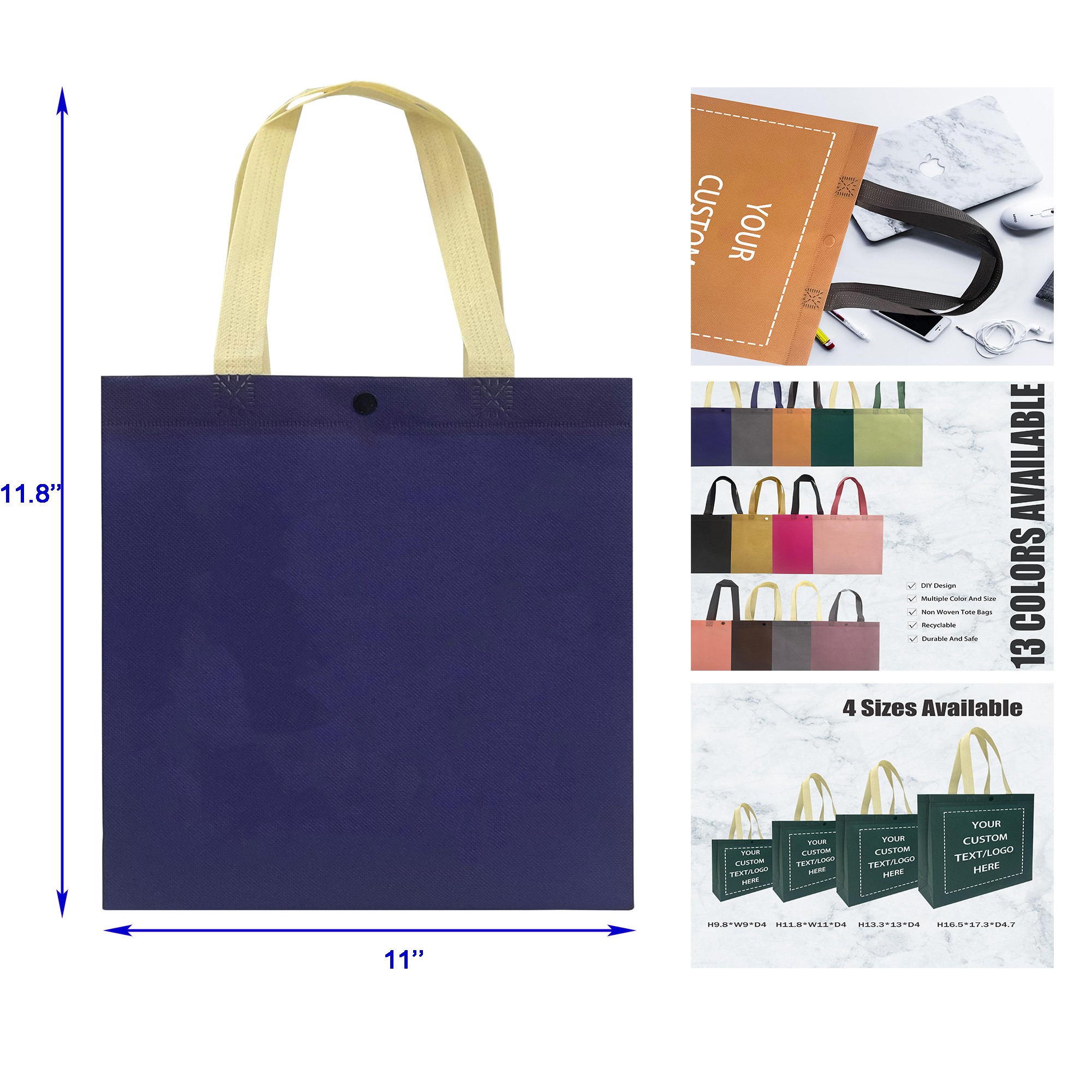 Protable Custom Tote Bag 3