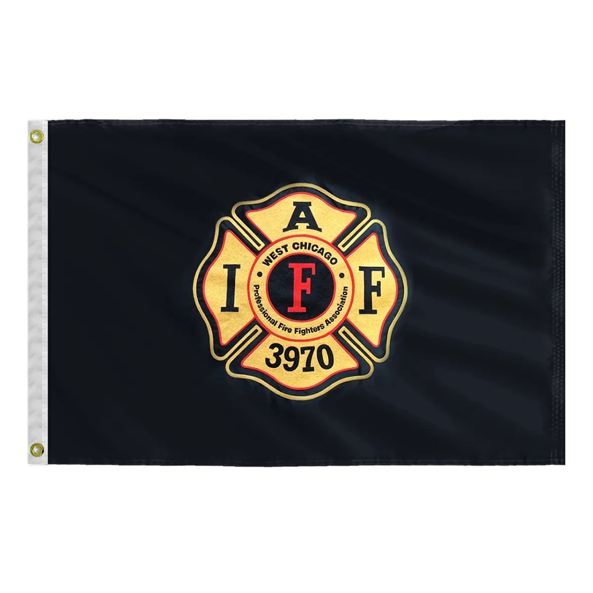 Applique & Embroidered Flag 2' x 3' Nylon 6