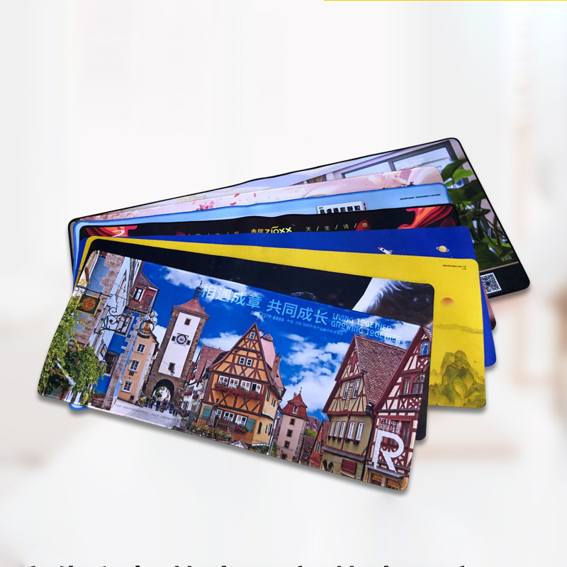 Soft Non-Slip Rubber Base Mouse Mat for Computer Desk Keyboard---31.5"x11.81" 3