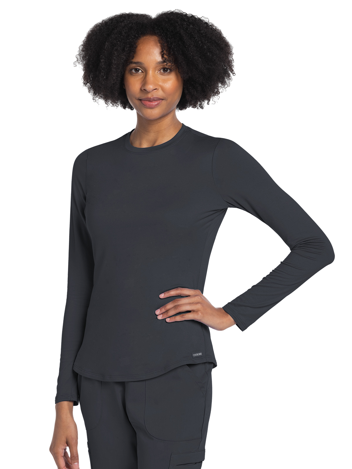 Cherokee - Cherokee Basics - Women's Pocketless Underscrub Tee 9