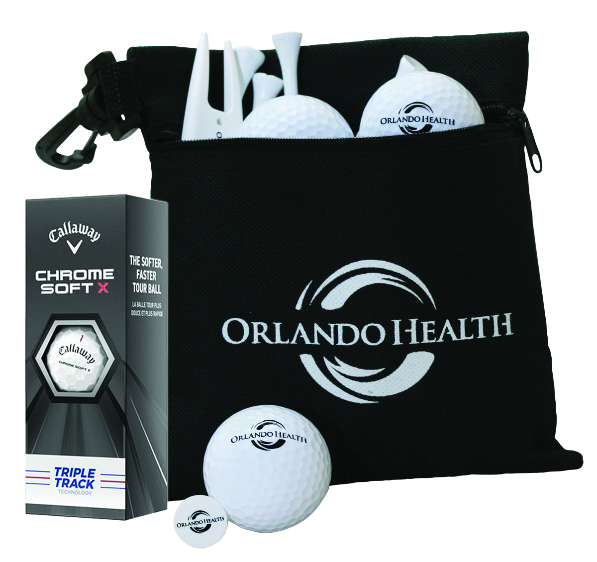 Zipper Bag Golf Pack