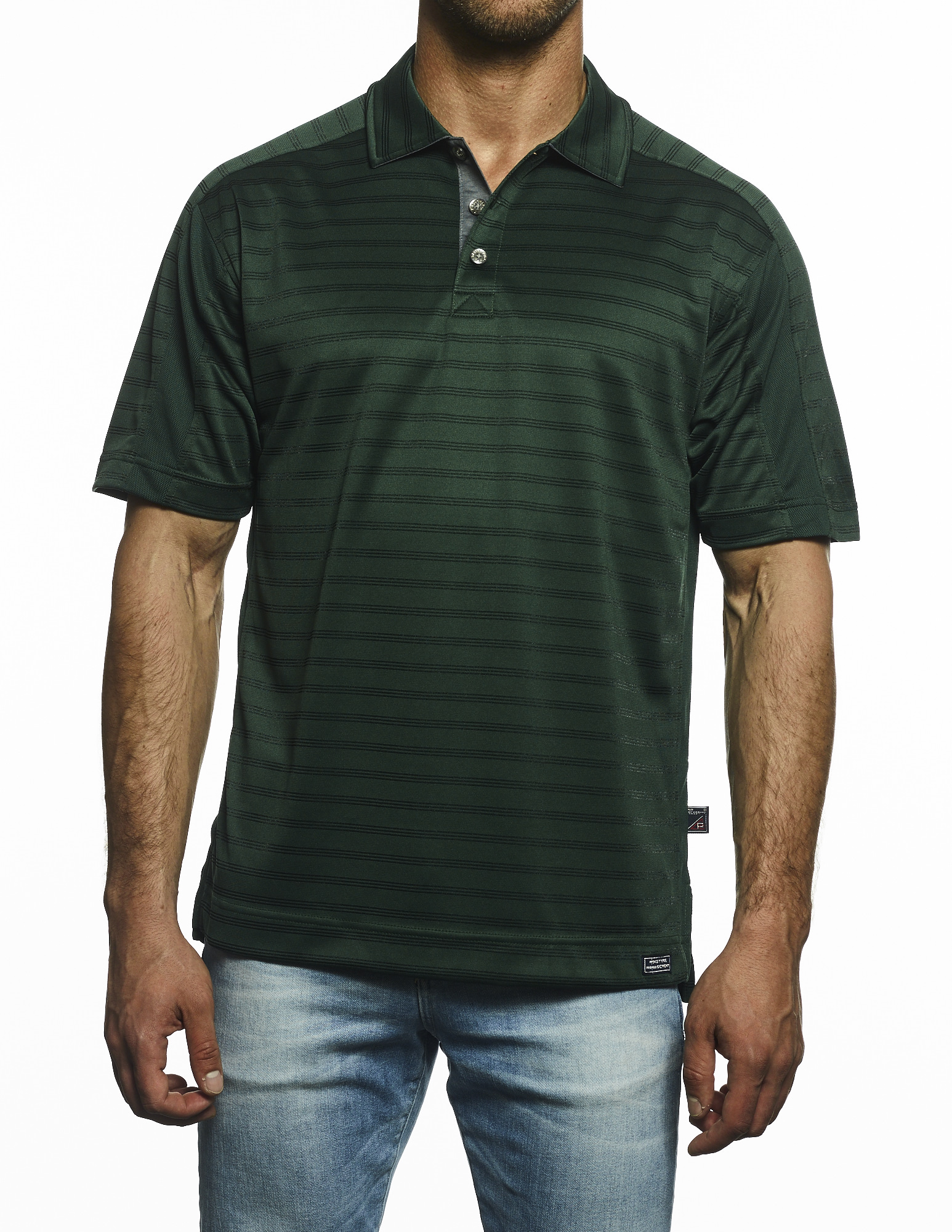 Men's Paradigm Engineer Track Knit Polo Shirt 7