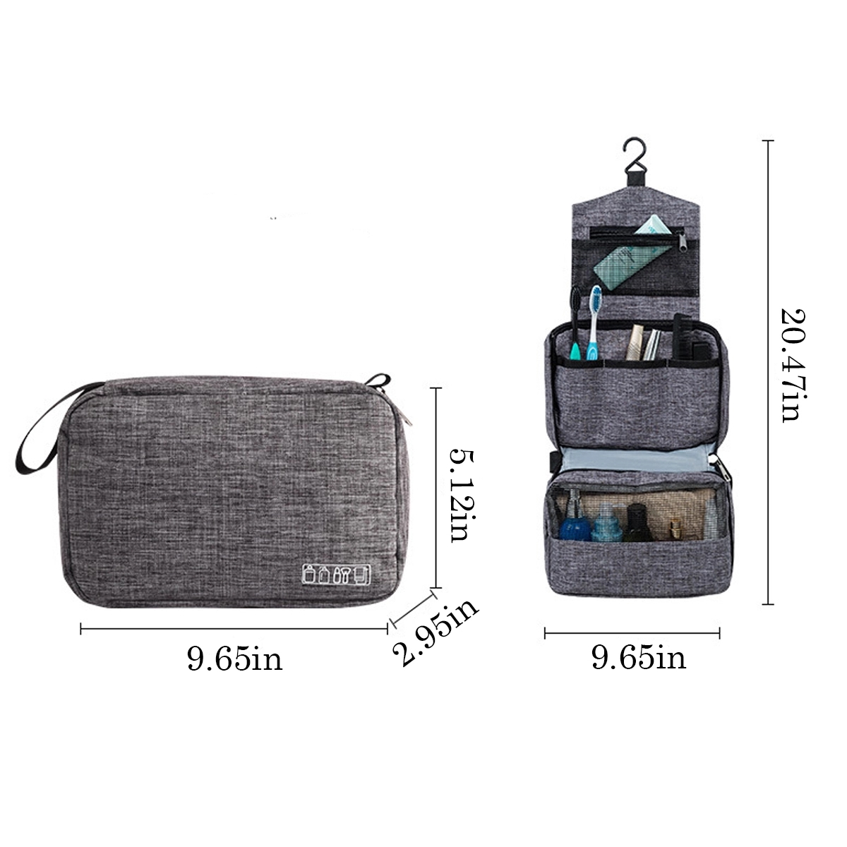 Hanging Travel Toiletry Bag 5