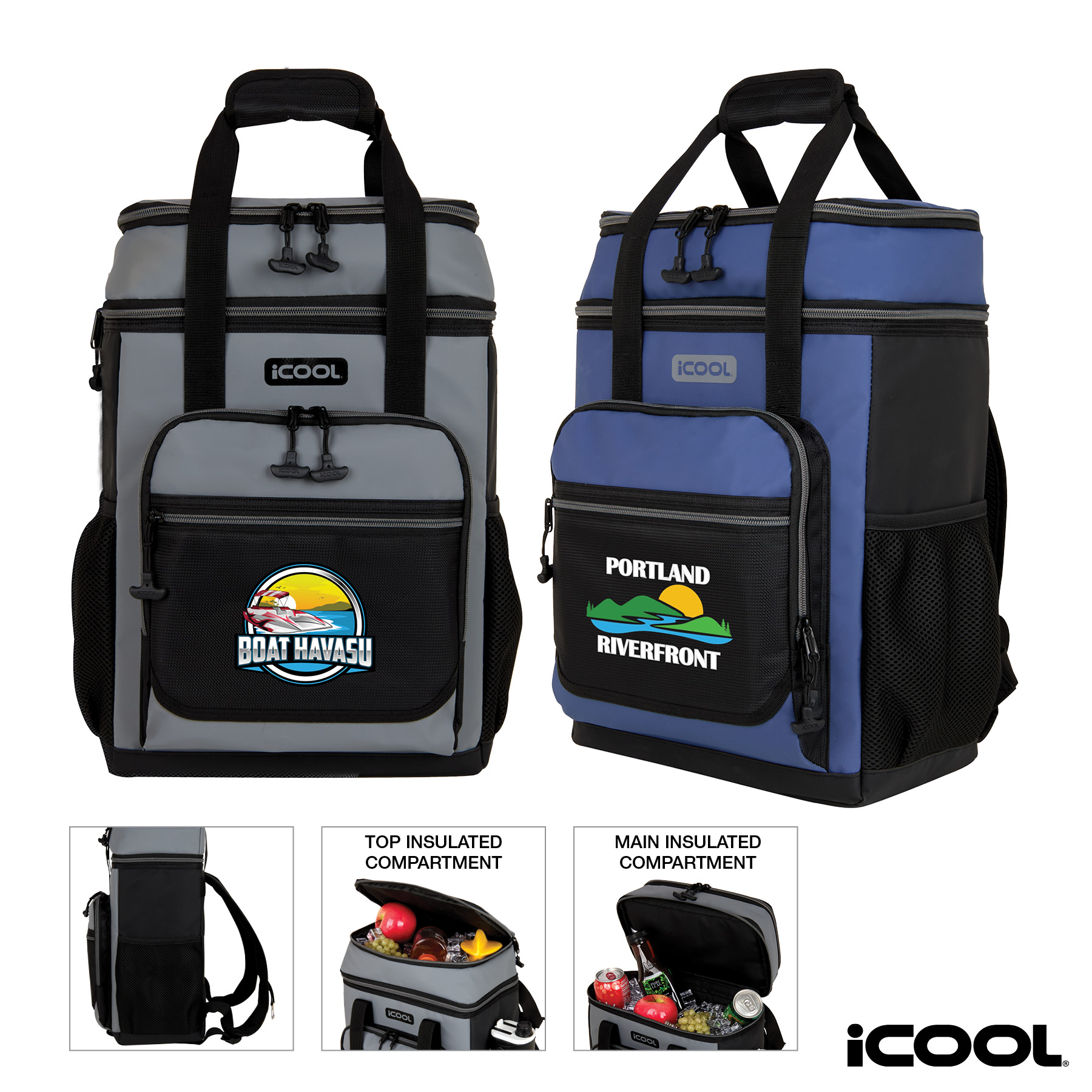 iCOOL® 24-Can Pinecrest Cooler Backpack 12