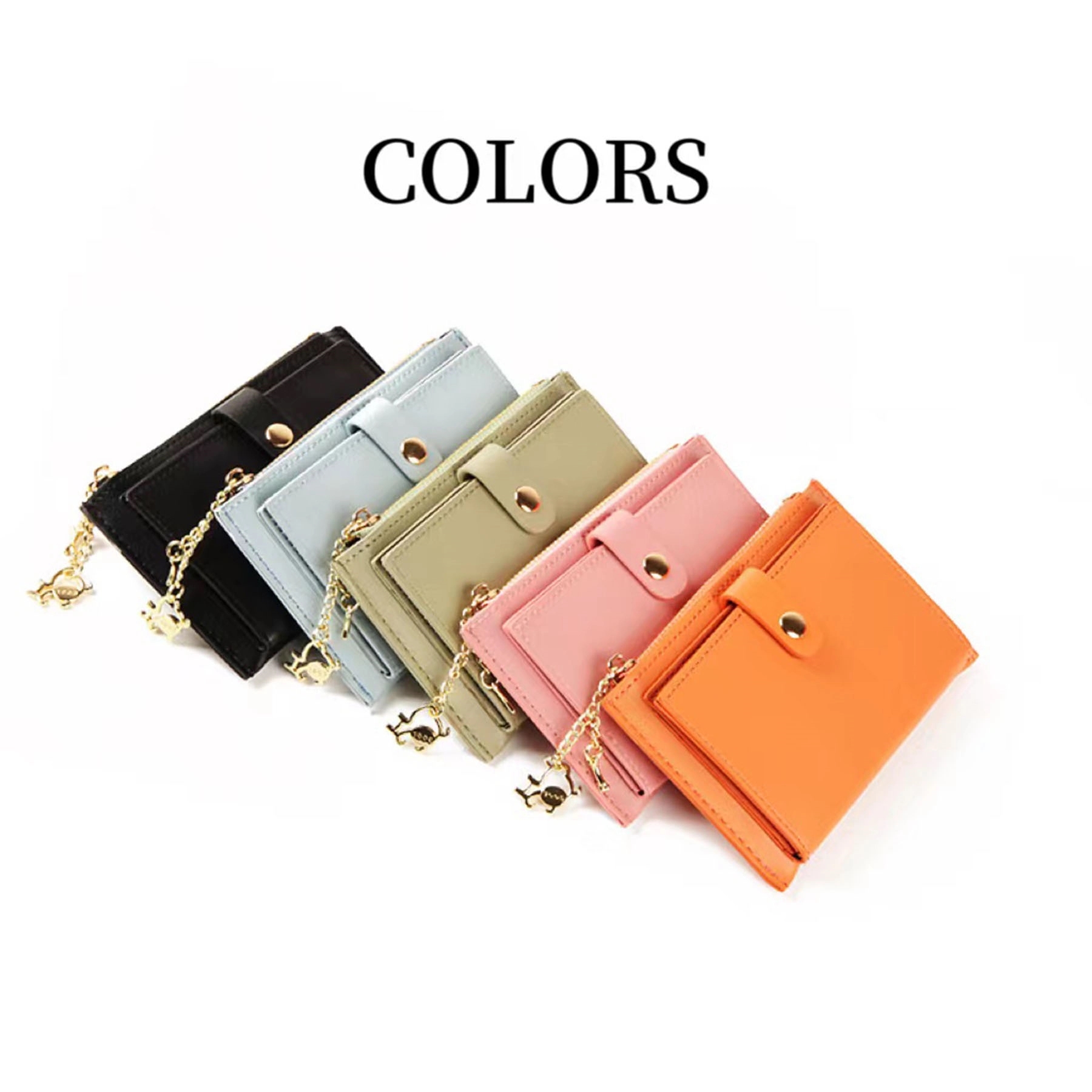 Pu Leather Compact Wallet 8