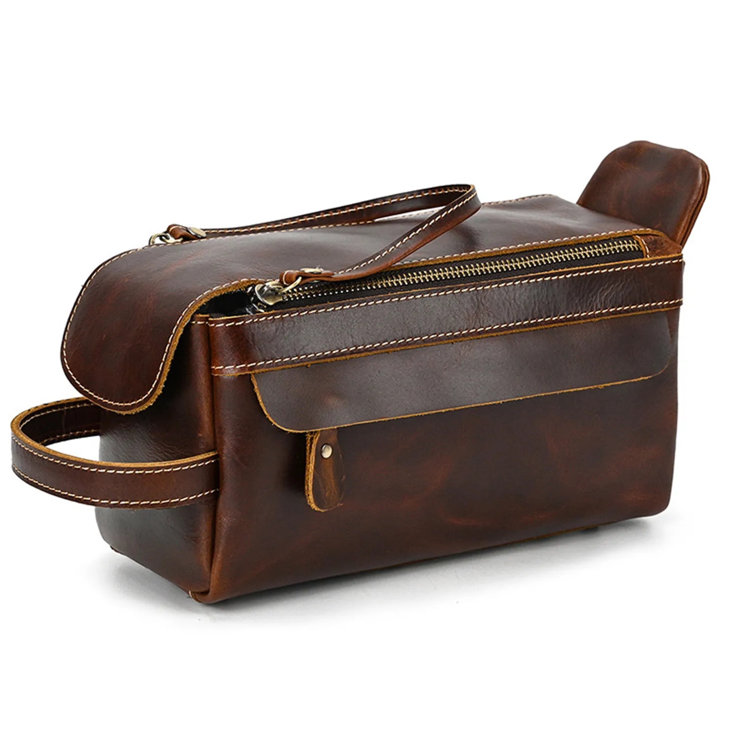 Genuine Leather Toiletry Bag 10