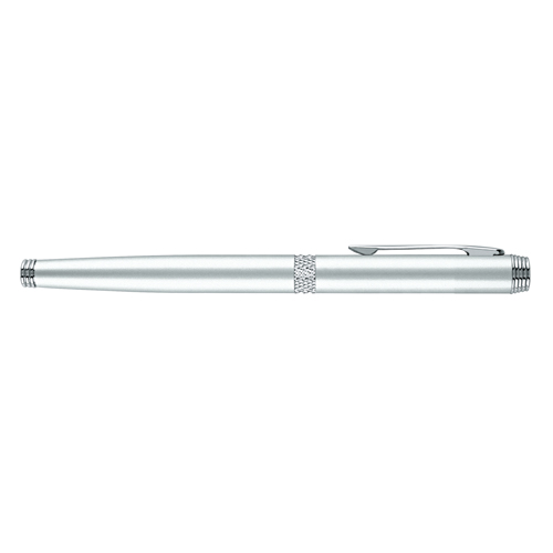 Apolo-II Satin Chrome Metal Pen, Rollerball Pen 5