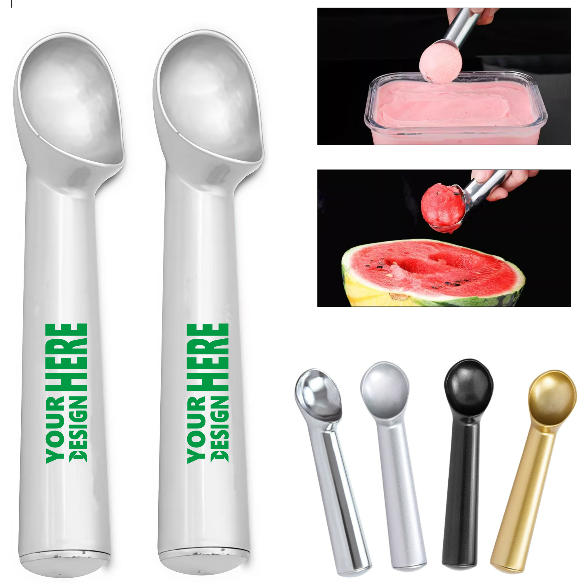 Ice Cream Scoop Crafted from Aluminum 3