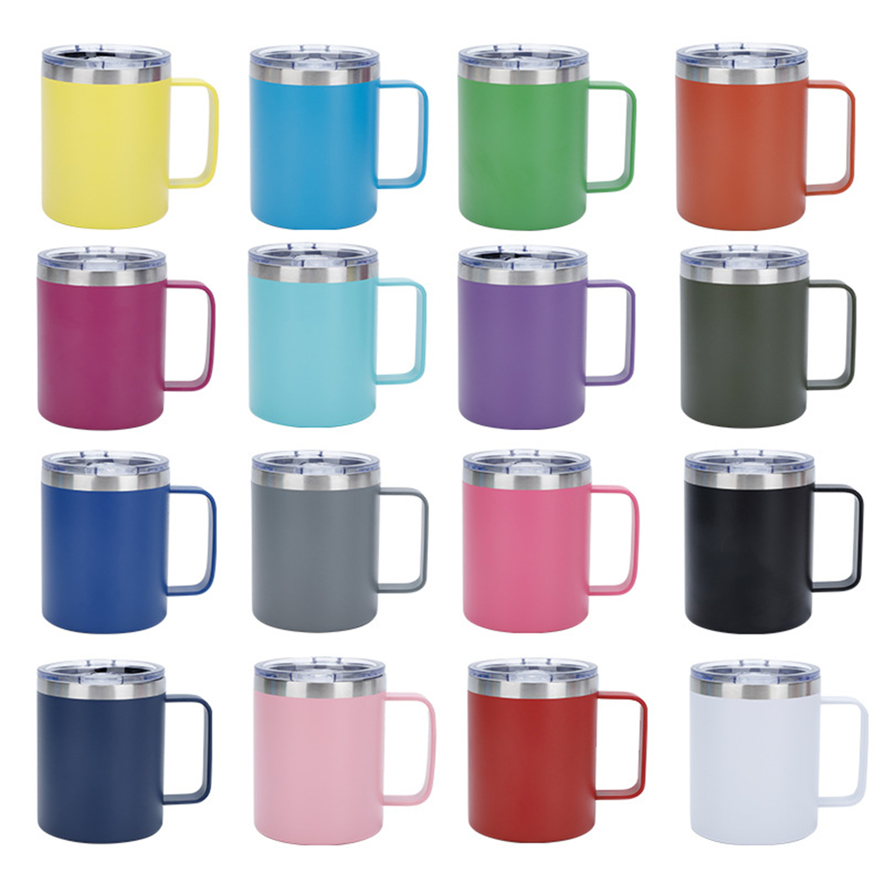12 Oz. Stainless Steel Insulated Mug 4