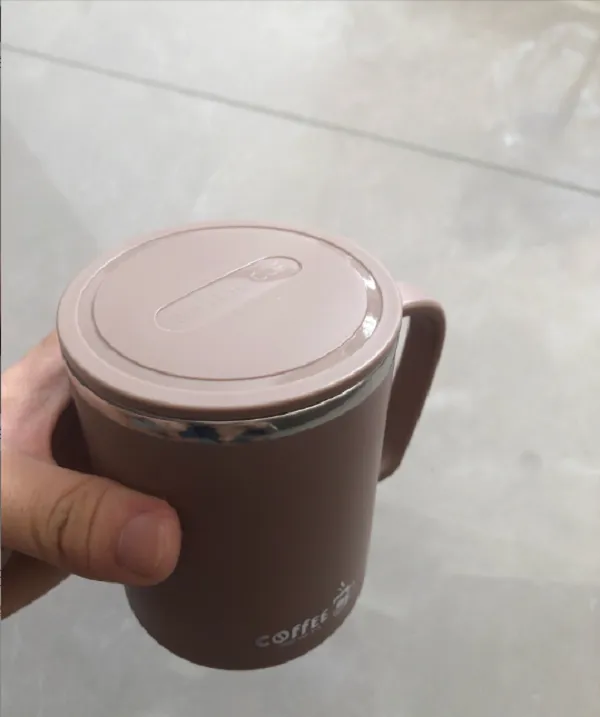 304 Stainless Steel Universal Water Cup With Lid 1