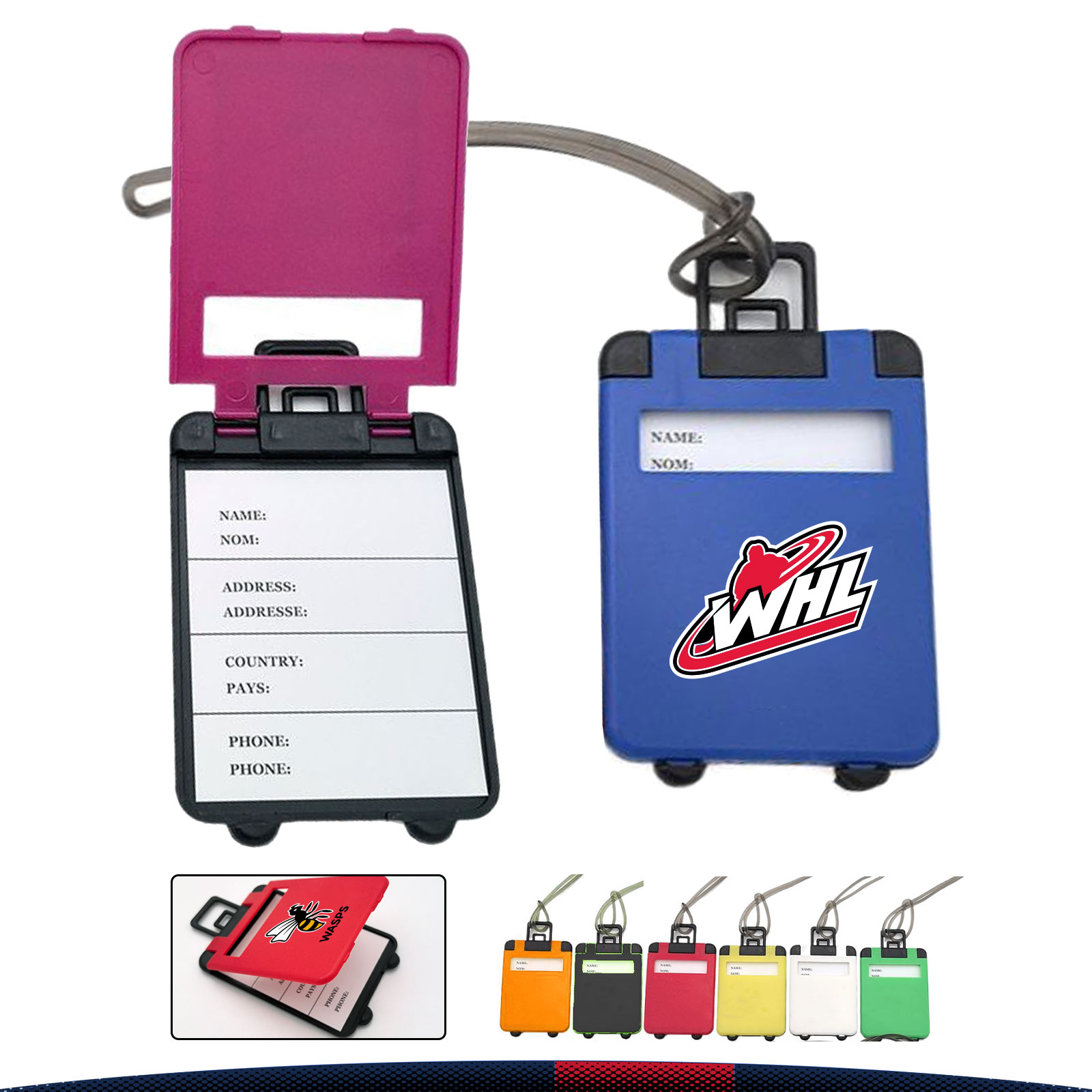 Renwil Plastic Luggage Tag 2