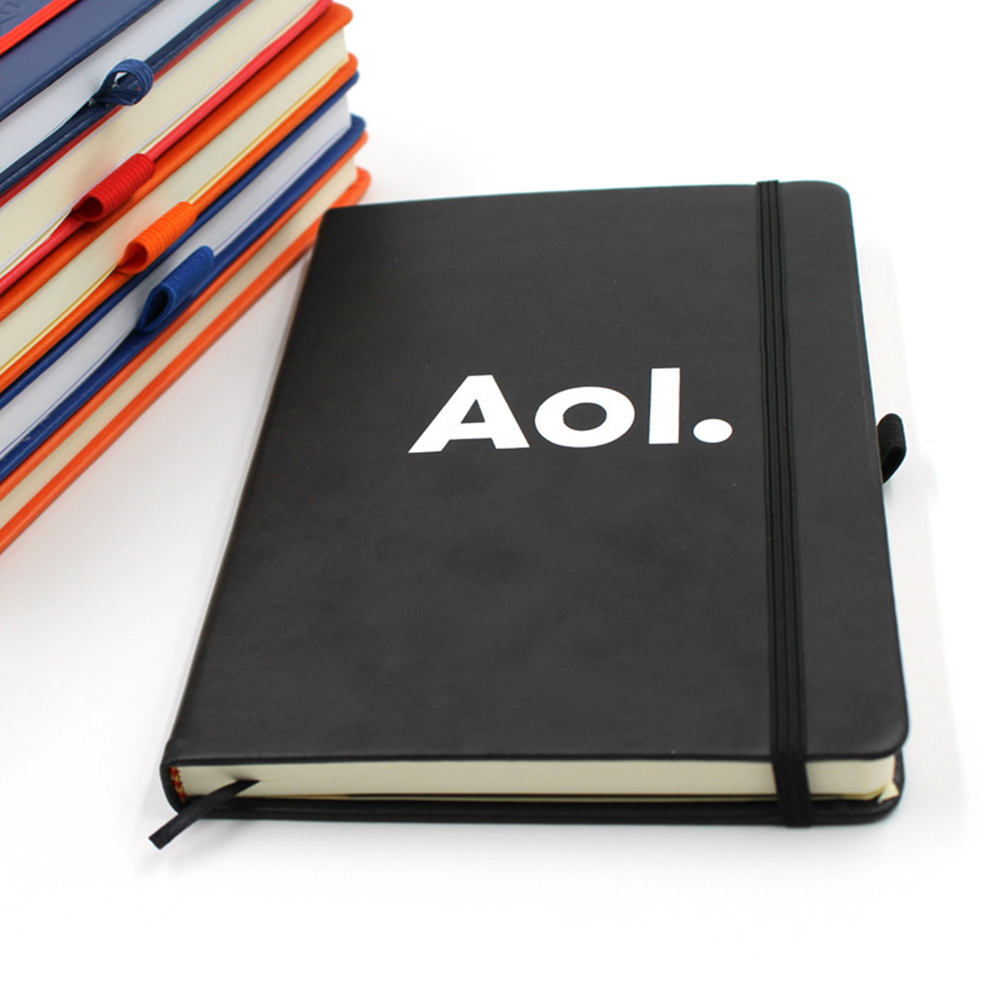 Portable A5 PU Leather Premium Hard Cover Strap Notebook 2