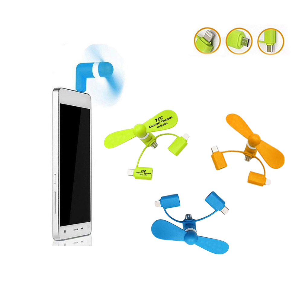 3-in-1 mini phone fan 6