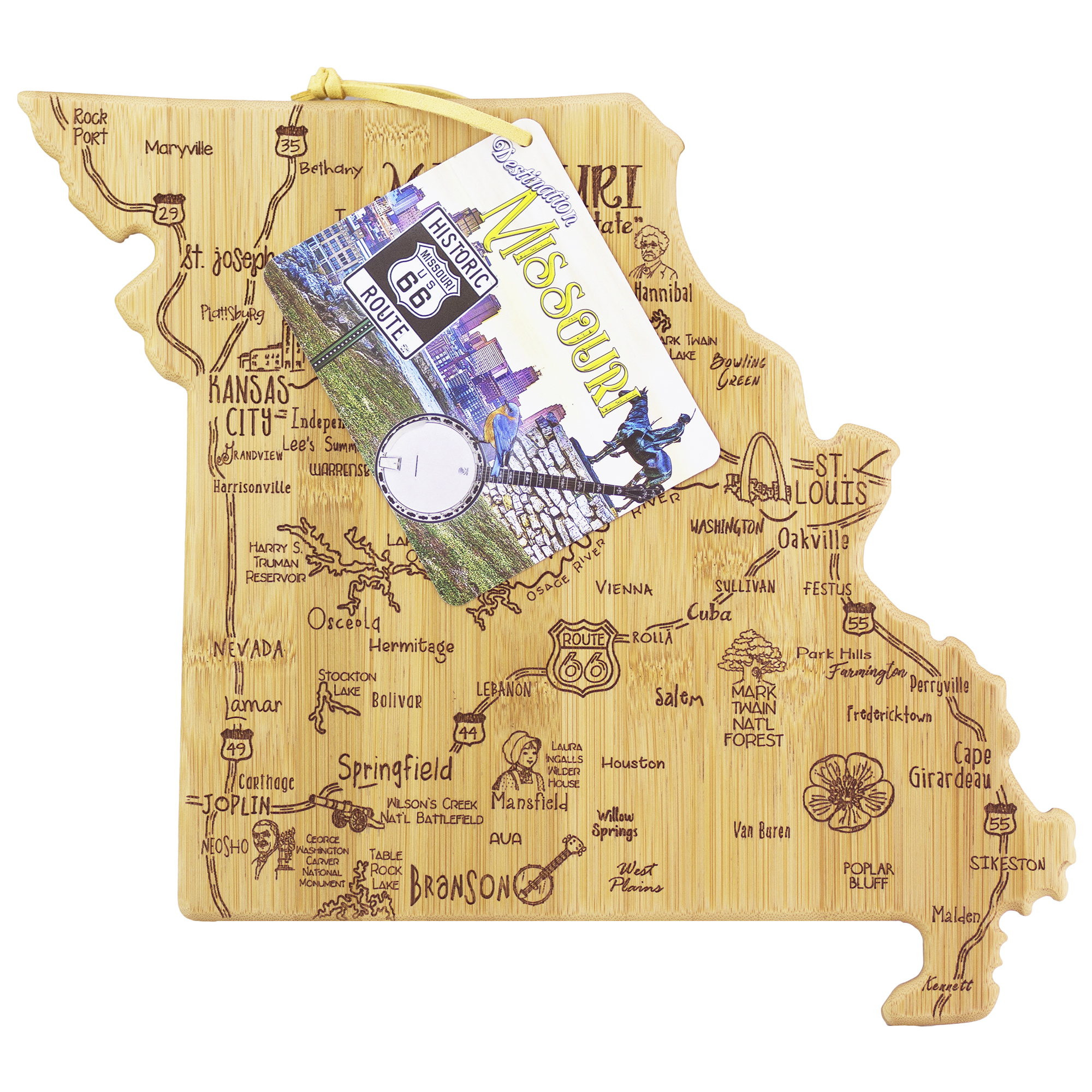 Destination Missouri Cutting & Serving Board 9