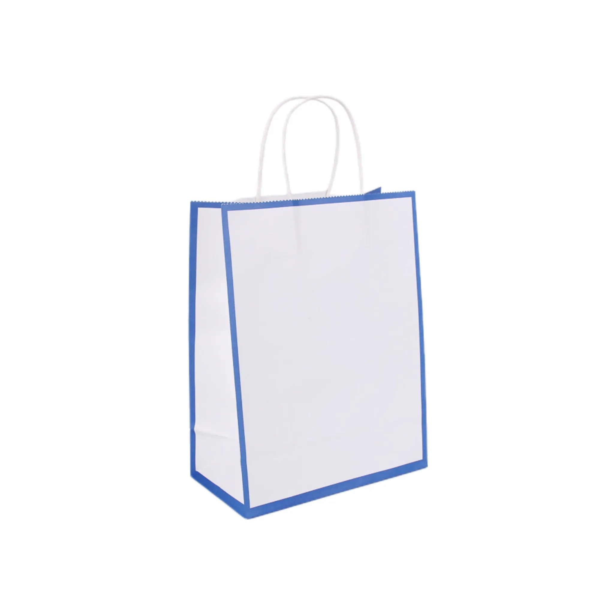 Custom Natural Kraft Paper Shopper Bag 3