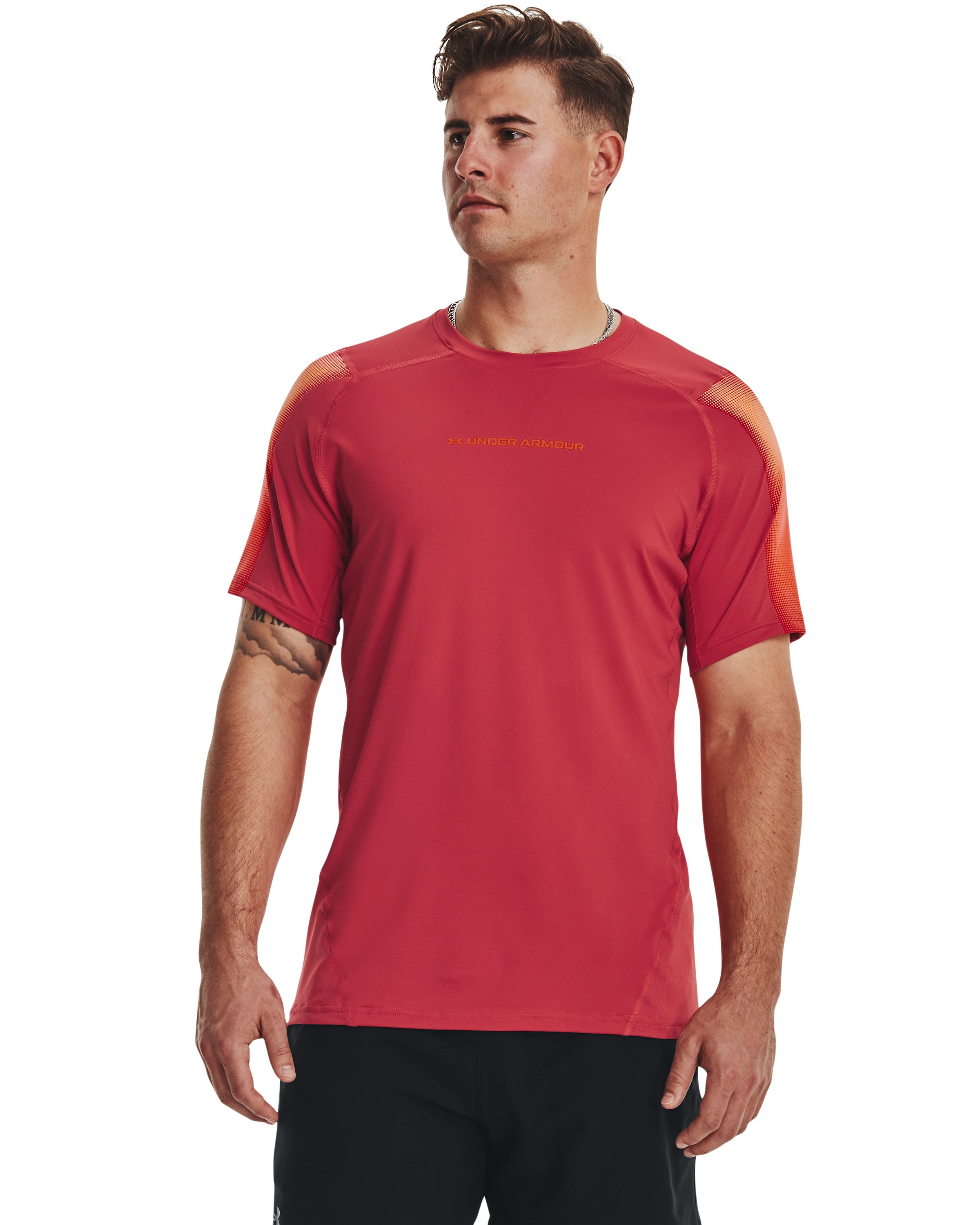 Men's HeatGear Fitted Short Sleeve 9