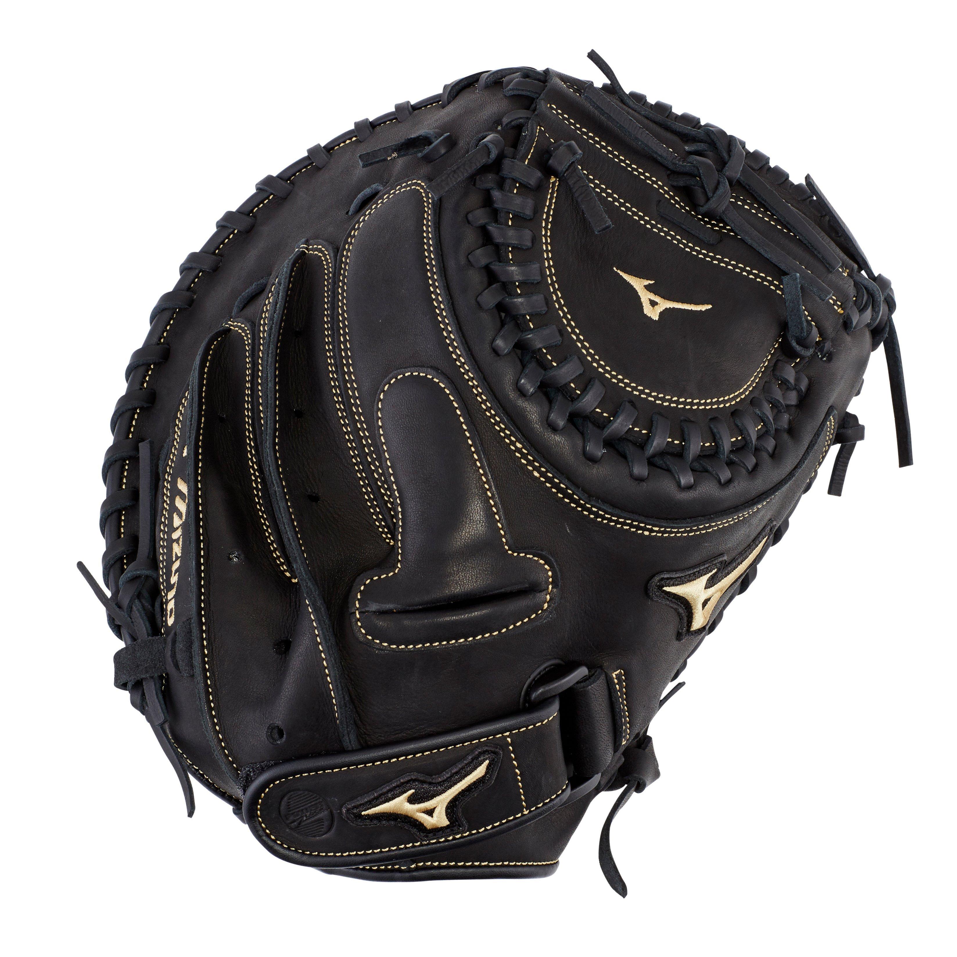 MVP Prime Fastpitch Softball Catcher's Mitt 34", BioSoft Leather, Center Pocket Design 4
