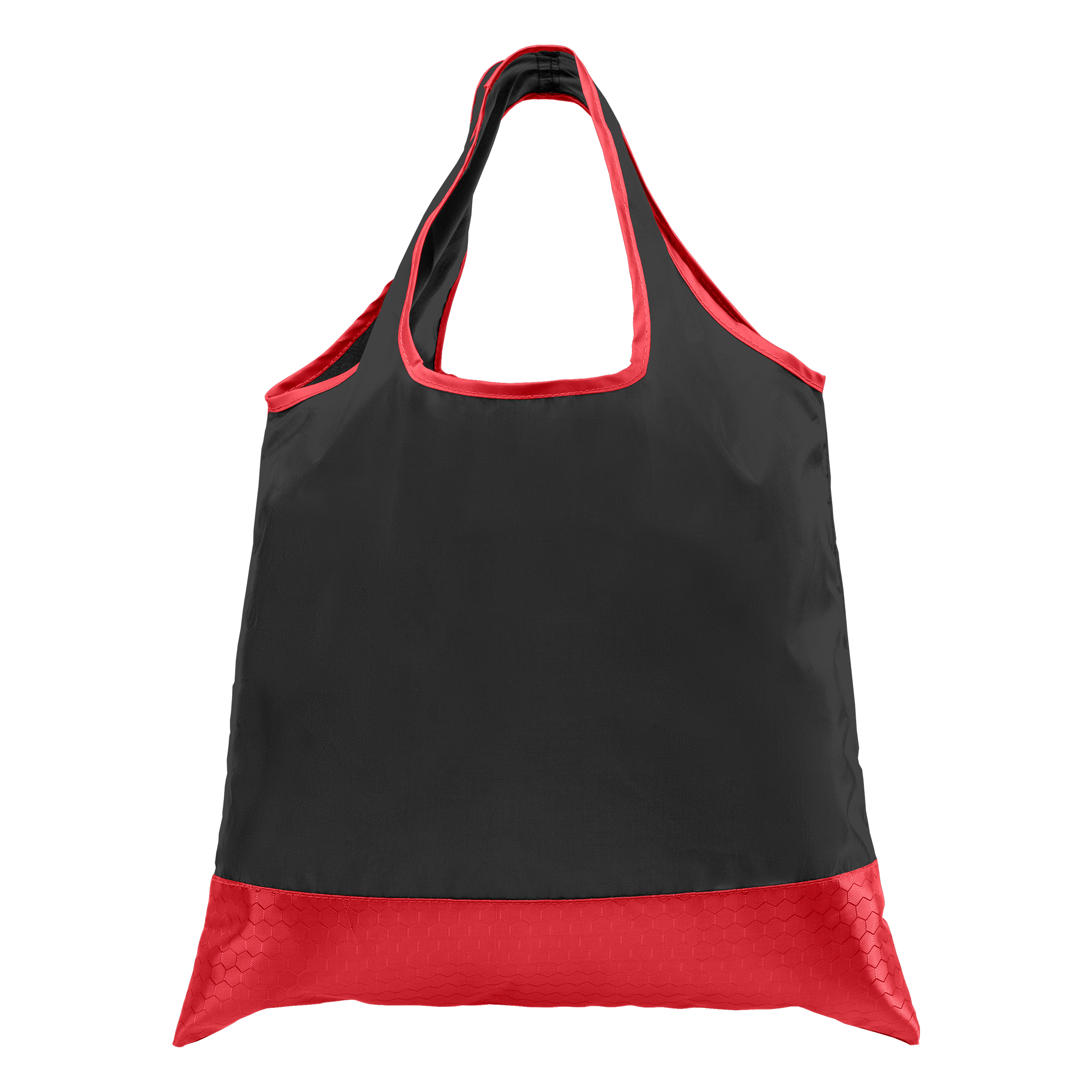 Zurich - Foldaway Shopping Tote Bag - 210D Polyester, 420D RipStop Trim 12