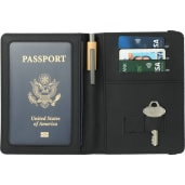Deluxe Recycled Passport Wallet, custom luggage with logo imprint 23