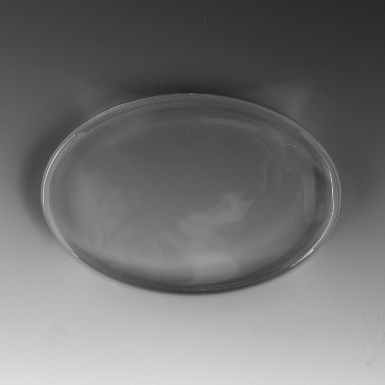 3" x 5" x 1/4" – Oval Glass Paperweight - 8518S (Screen Print), 8518P (4Color Process) 4