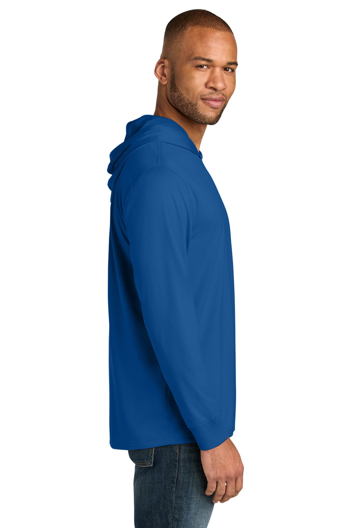 CornerStone Workwear Pro Long Sleeve Hooded Tee CS440LSH 4