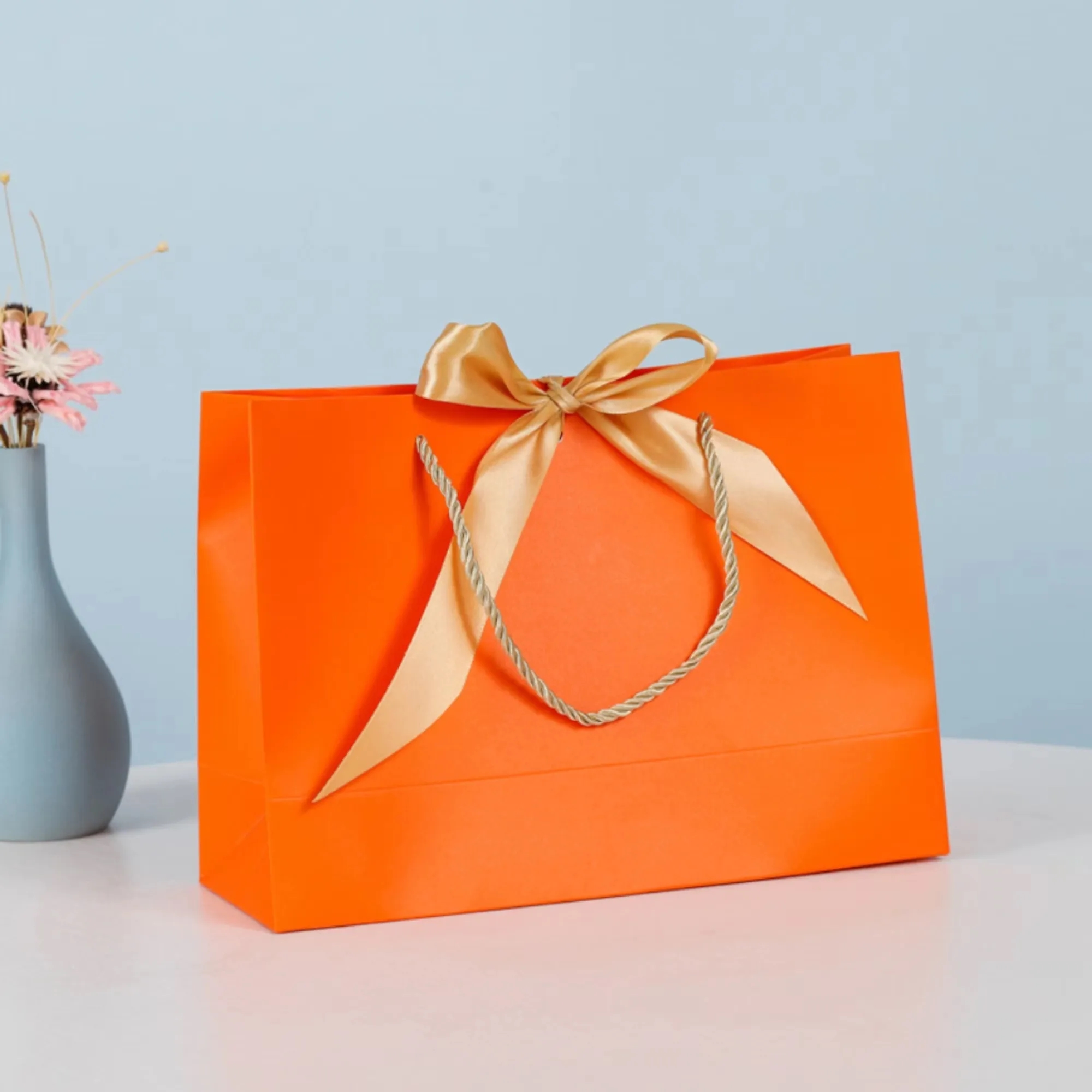 Gift Bags with Bow Ribbon Large 3