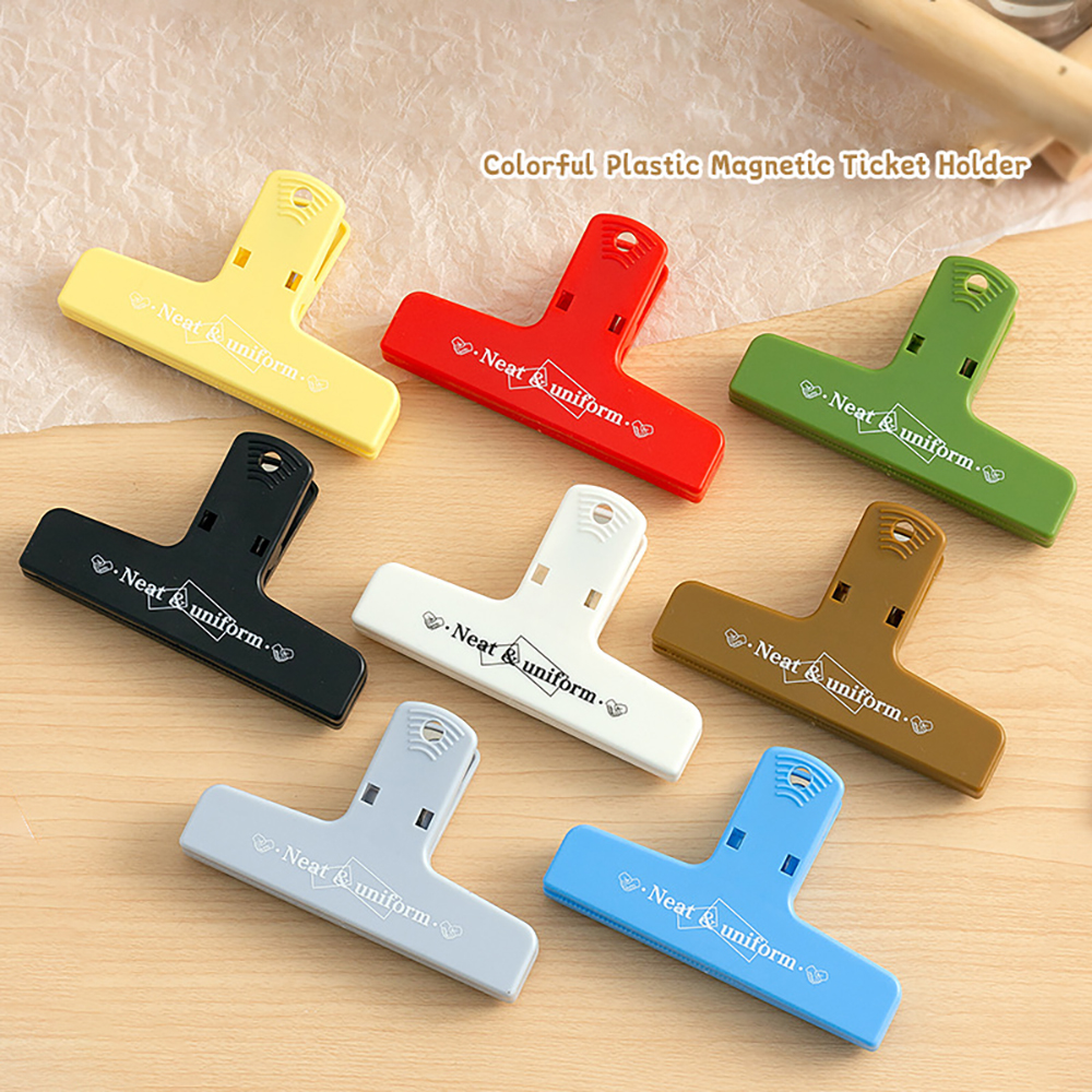 Refrigerator Magnets Multipurpose Bag Food Chip Clips 9