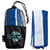Sandpiper 30" x 60" Striped Microfiber Beach Towel with Net Carrying Pouch 1